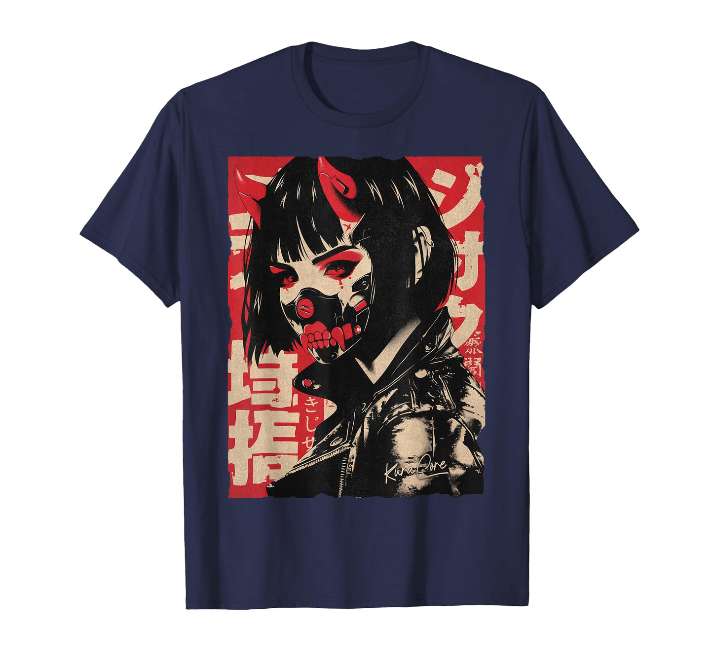 Japan Streetwear Cyberpunk Y2K Techwear Retro Manga Anime T-Shirt