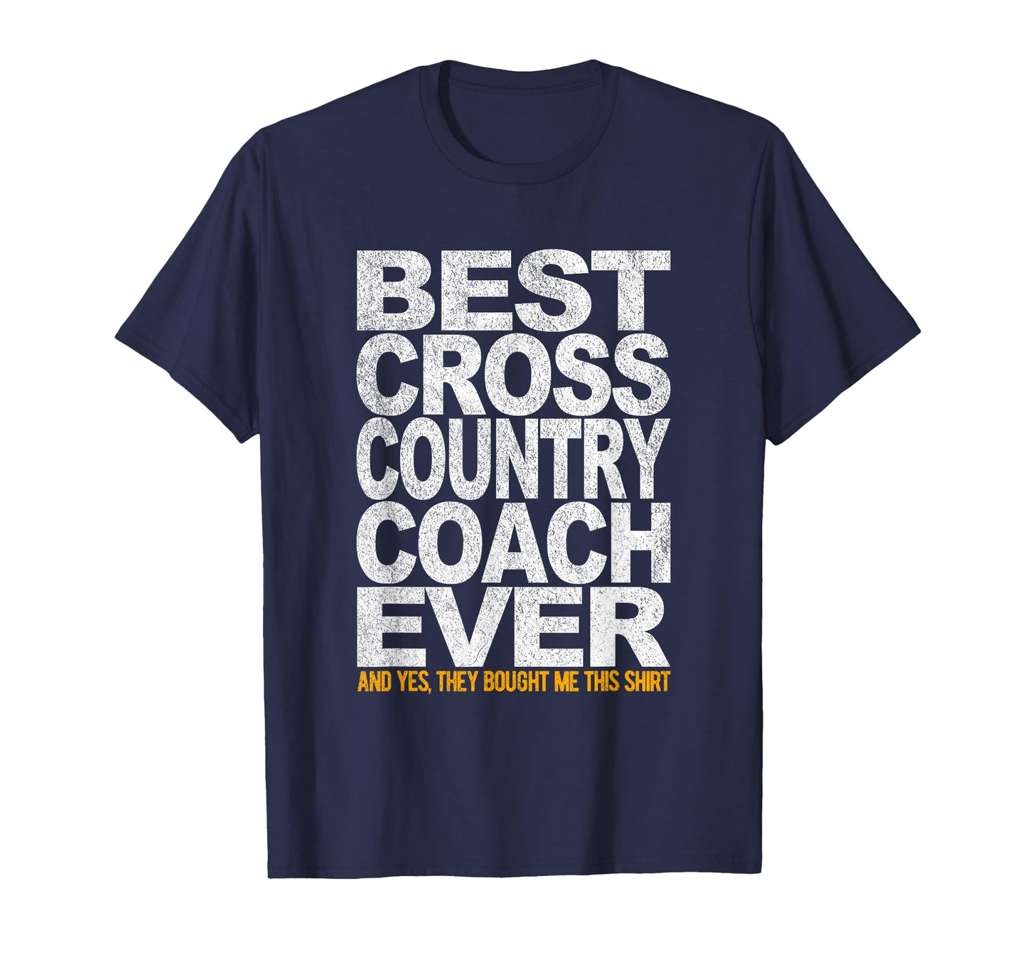 Best Cross Country Coach Ever Runner Running Coach Retro T-Shirt