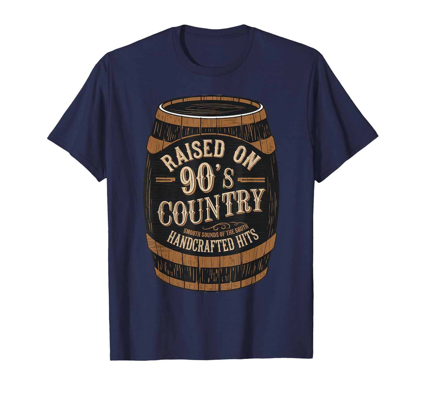 Raised on 90s Country Shirt Womens Music Cowgirl Cowboy T-Shirt