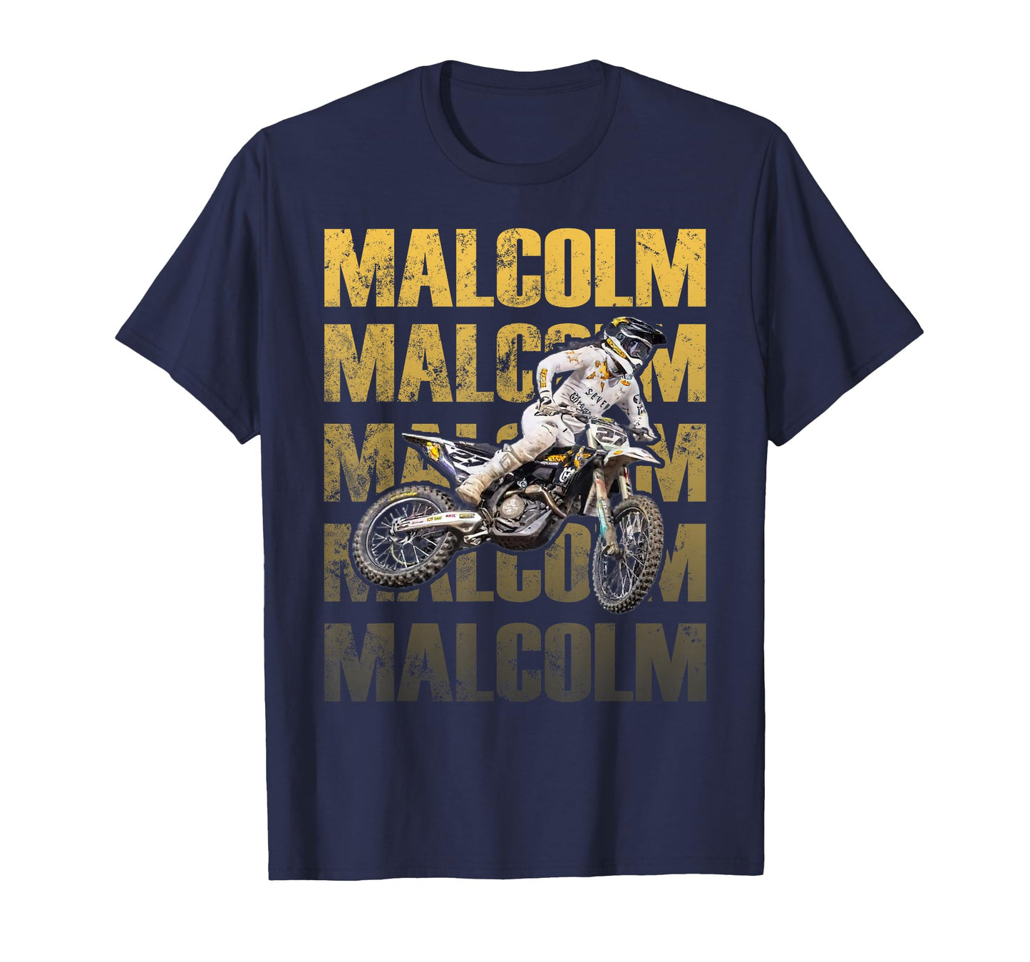 Vintage MS27 Motocross Motorcycle Mens Father's Day T-Shirt
