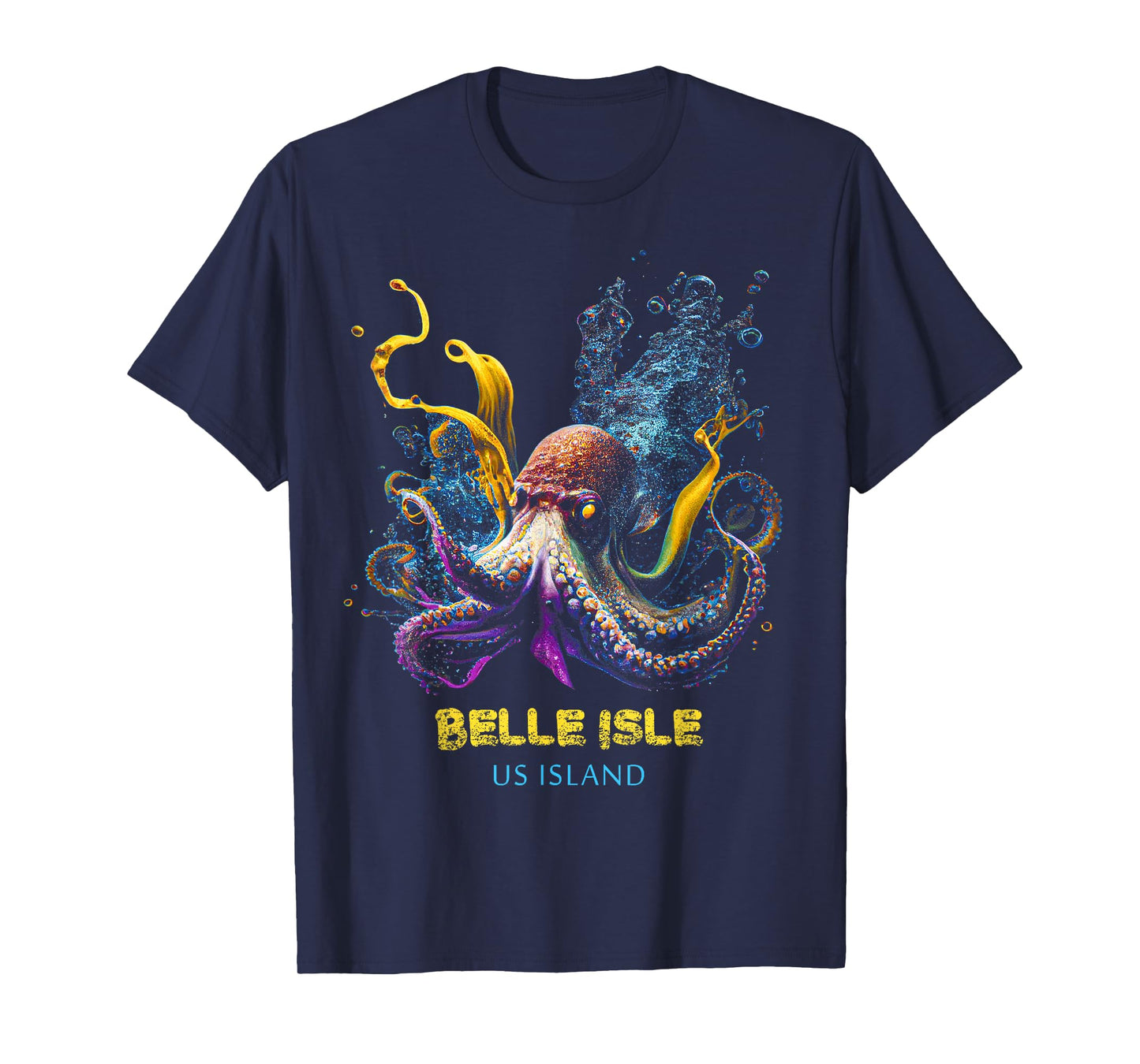Belle Isle US Island T-Shirt