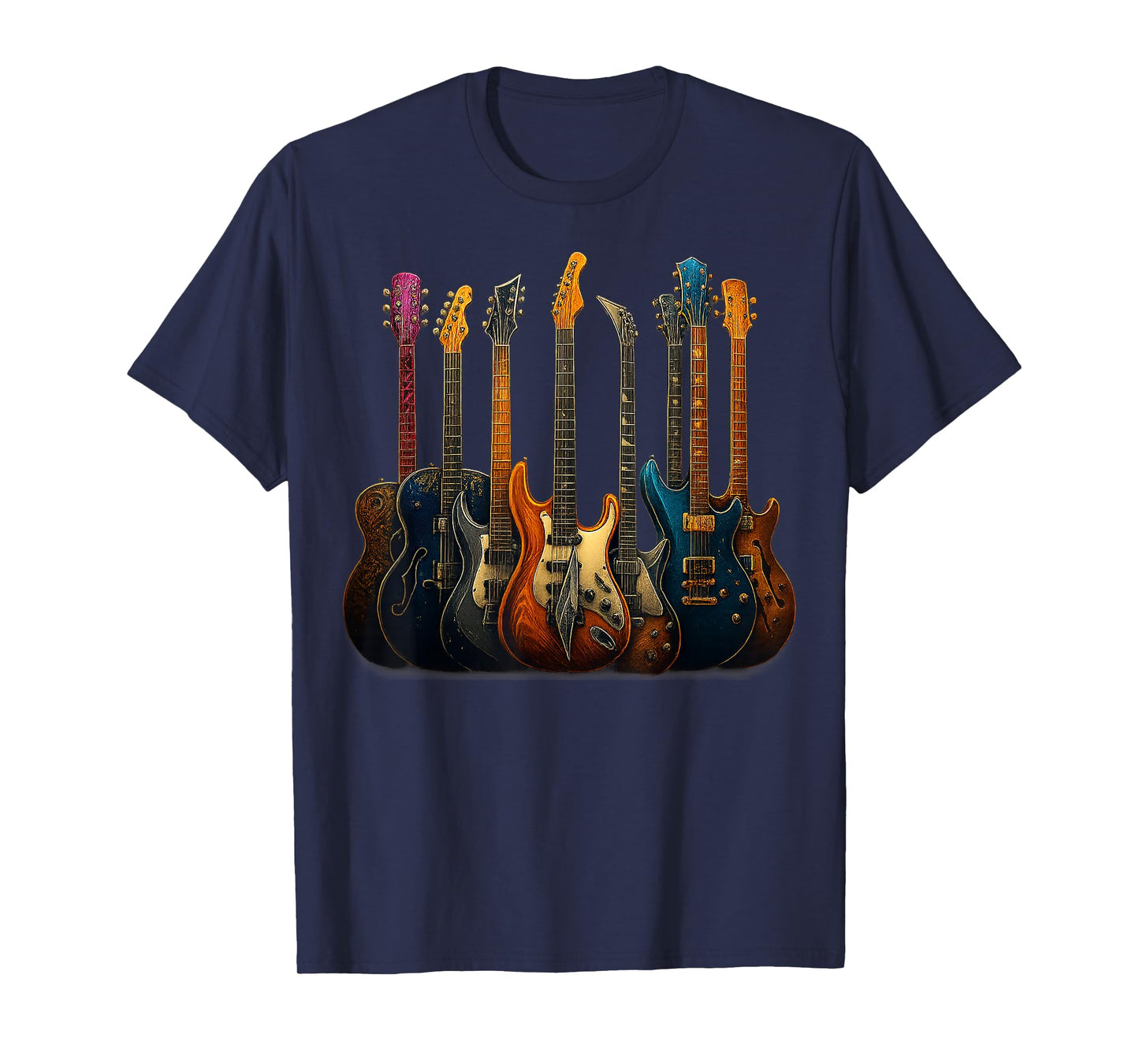 Guitars Guitarists Music Guitar Gifts For Men Women Boy Kid T-Shirt