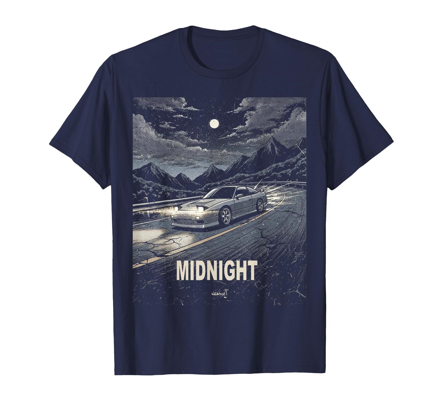JDM 180sx Cool Drift Car 240sx Manga S13 Silvia Coupe Type X T-Shirt