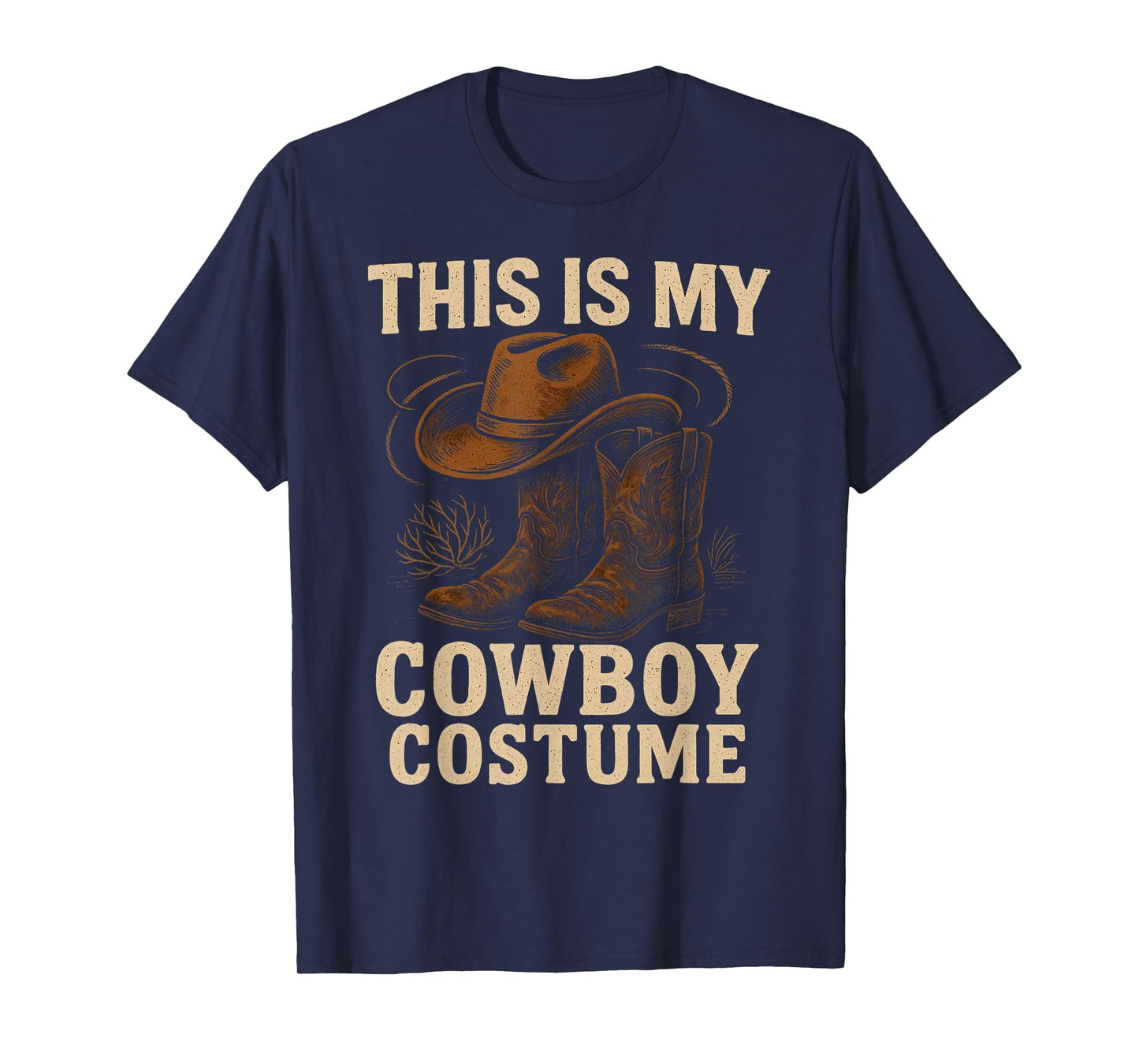 Cowboy Costume Country Western Costume Men Women T-Shirt
