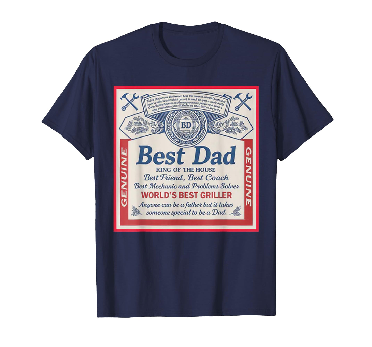 best dad world's best griller Father day T-Shirt