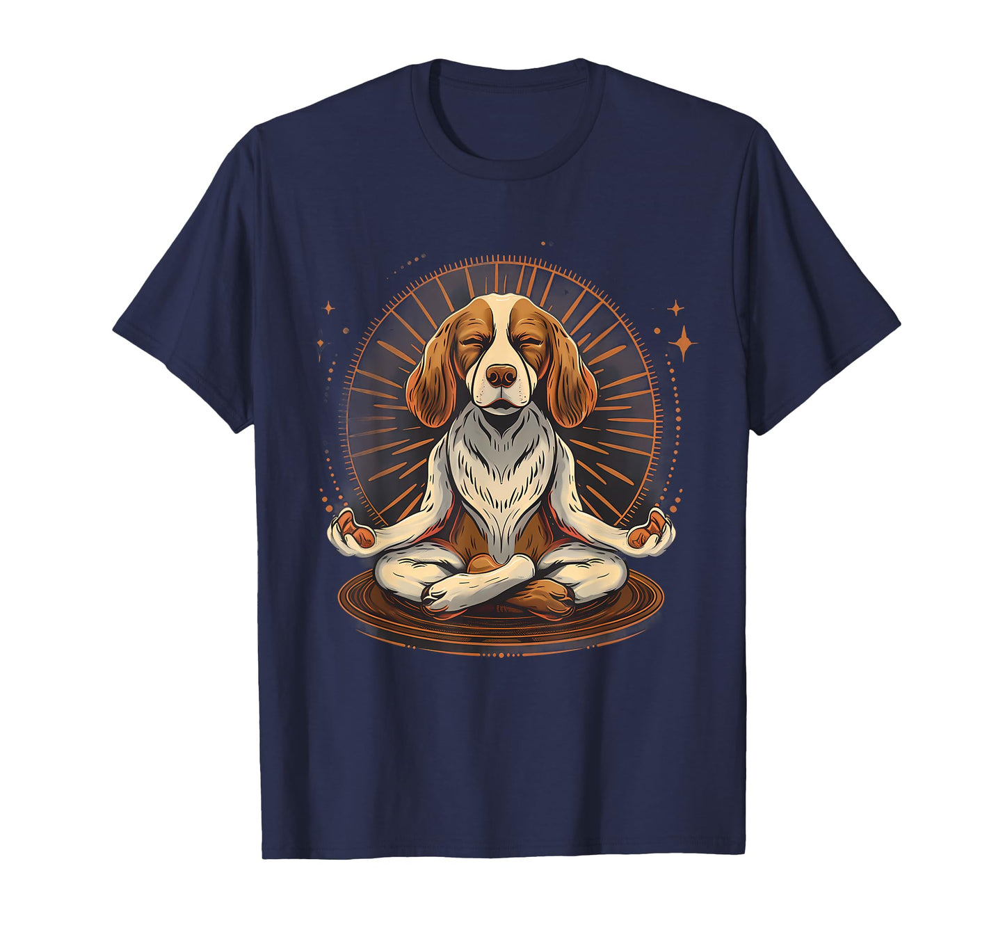 Dog Zen Meditation Buddha Buddhist Yoga Spiritual Hindu T-Shirt for Men Women Kids