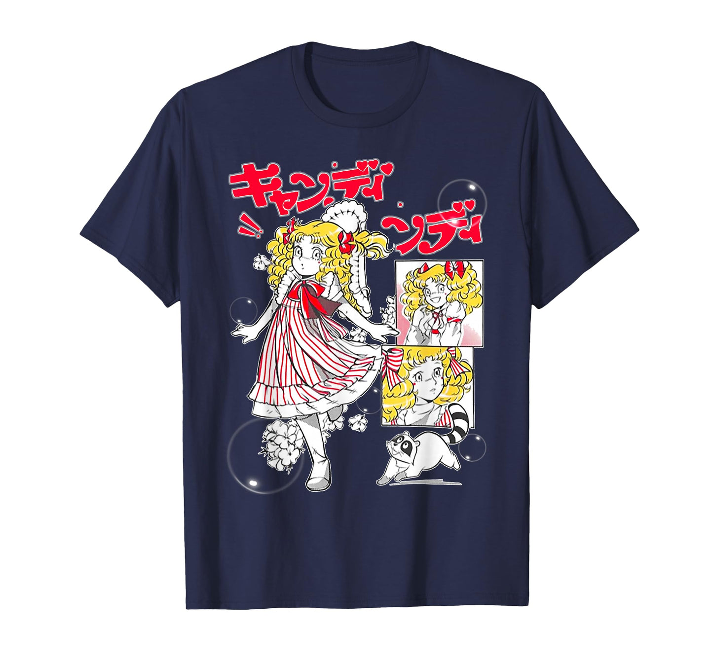 Manga Candy Candy Cartoon Japanese 80s Retro Vintage Anime T-Shirt