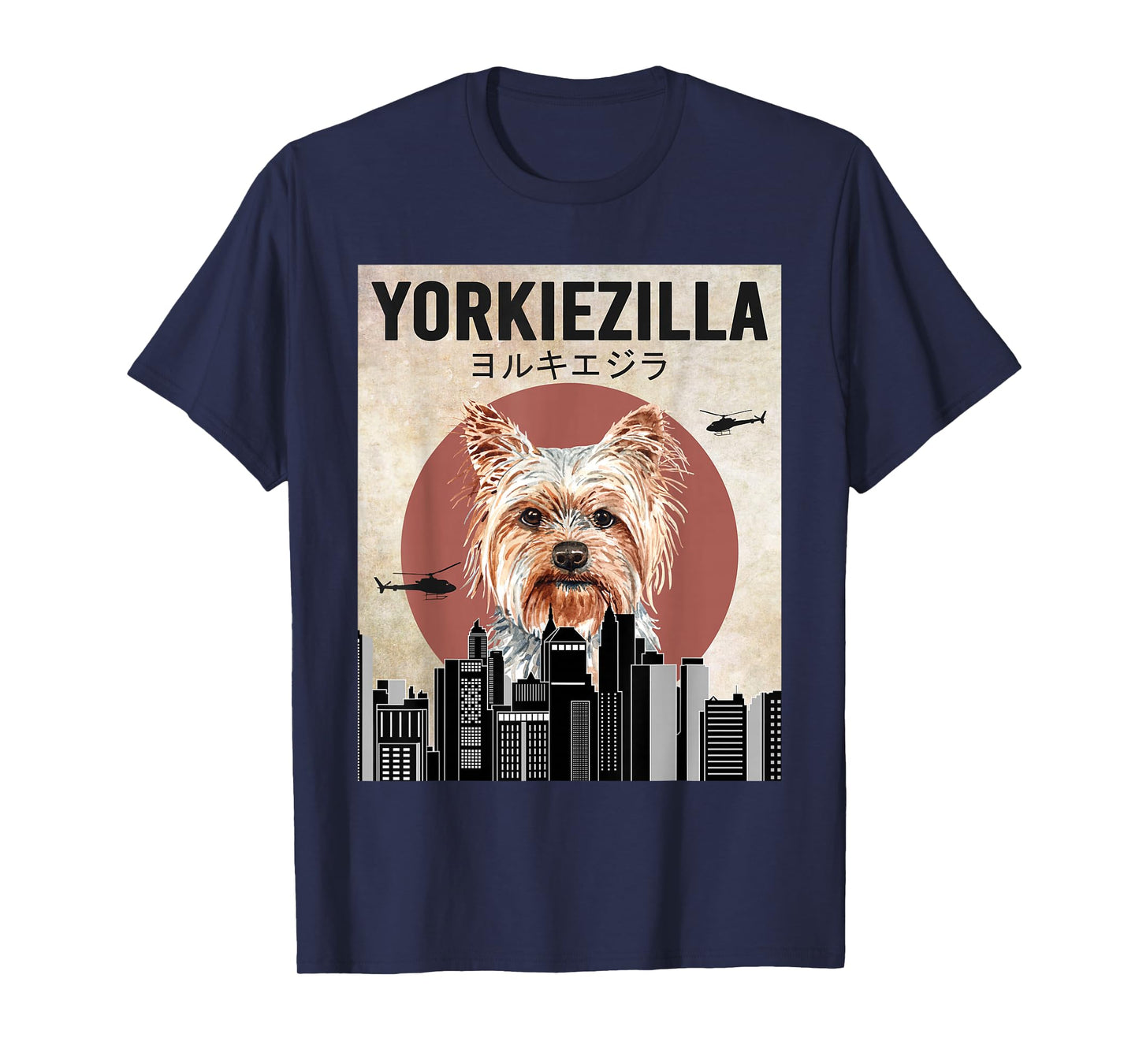 Yorkiezilla Funny Yorkshire Terrier Dog Lover T-Shirt