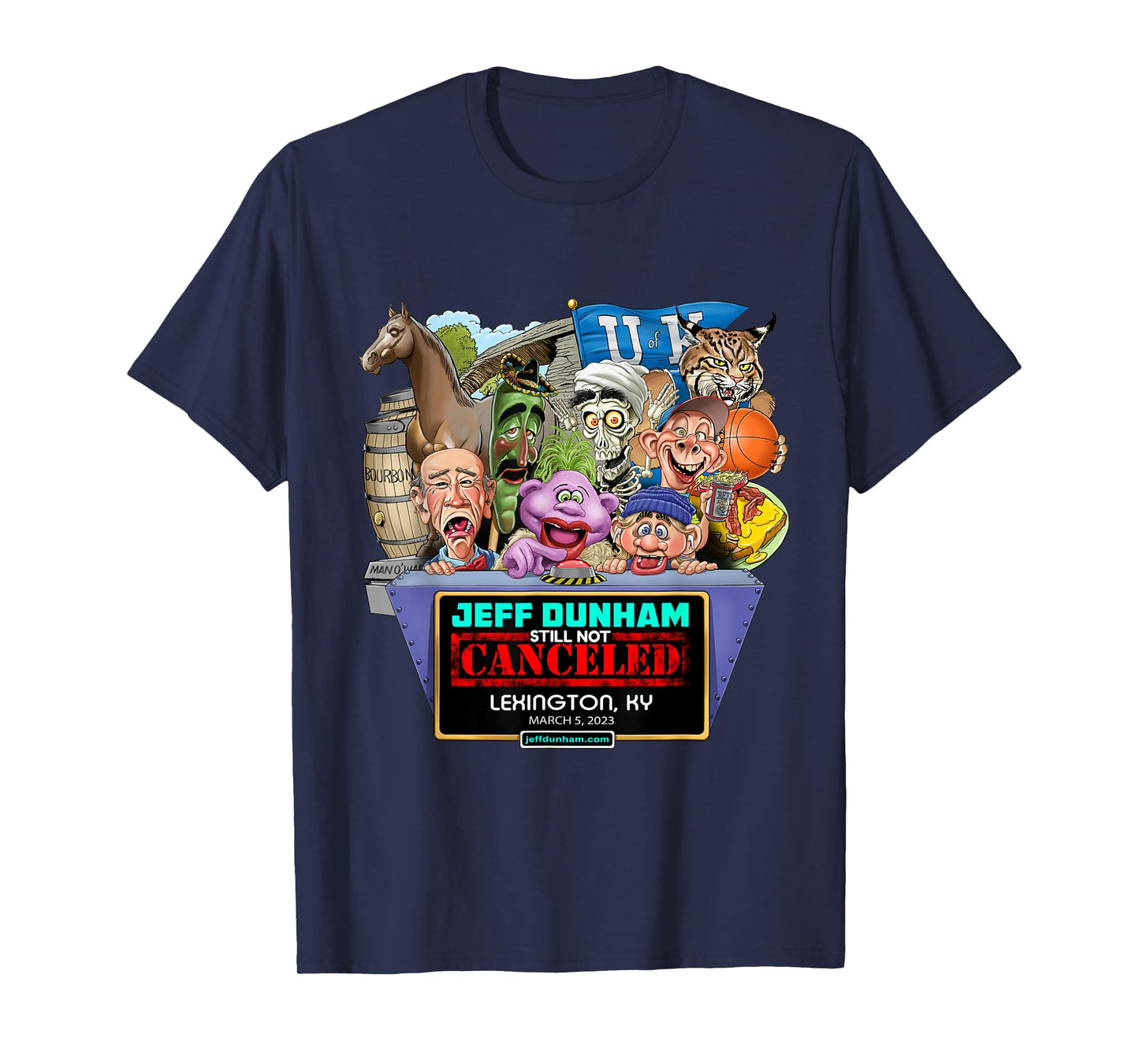 Jeff Dunham Lexington, KY (2023) T-Shirt