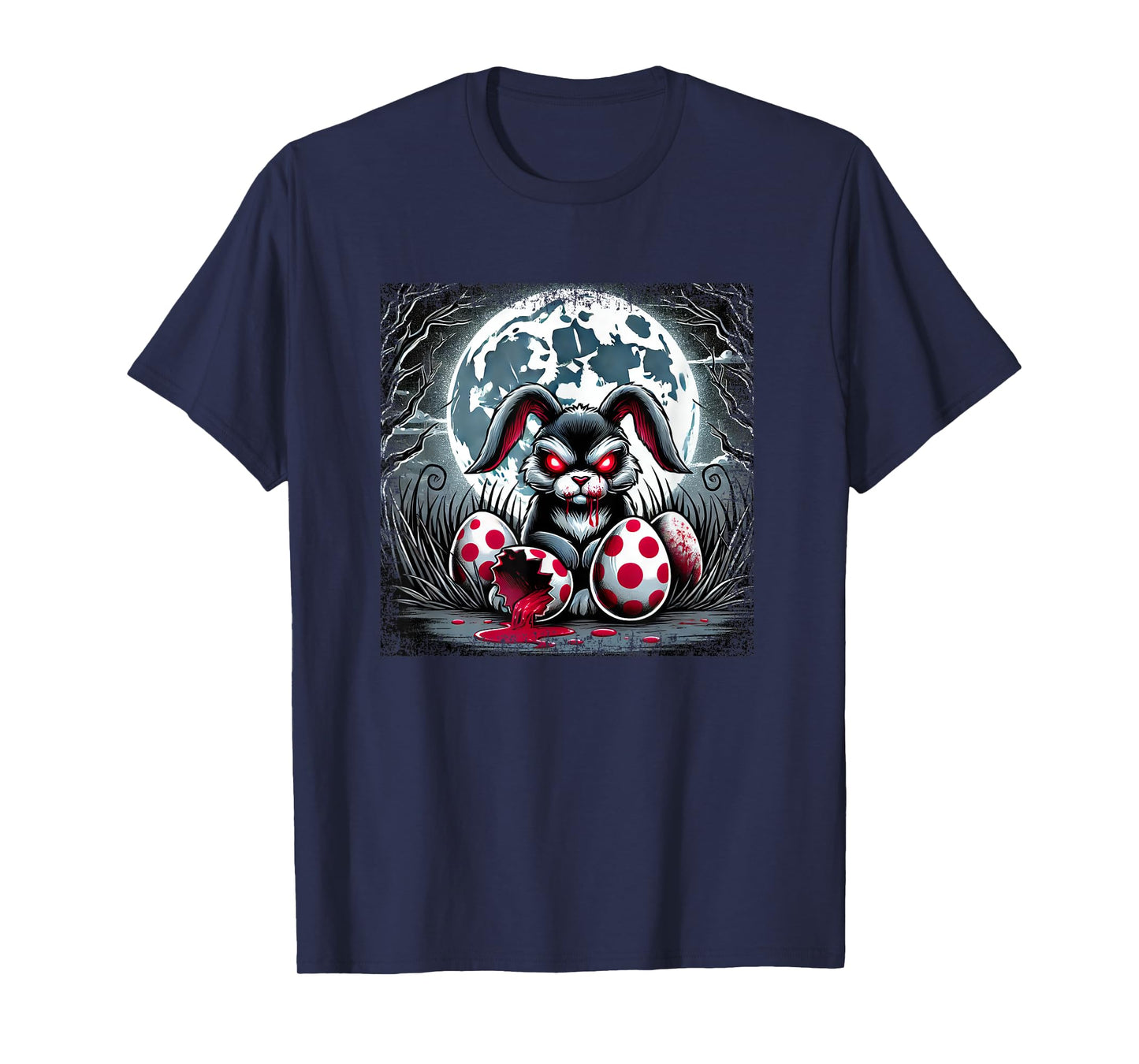 Easter Zombie Bunny Horror T-Shirt
