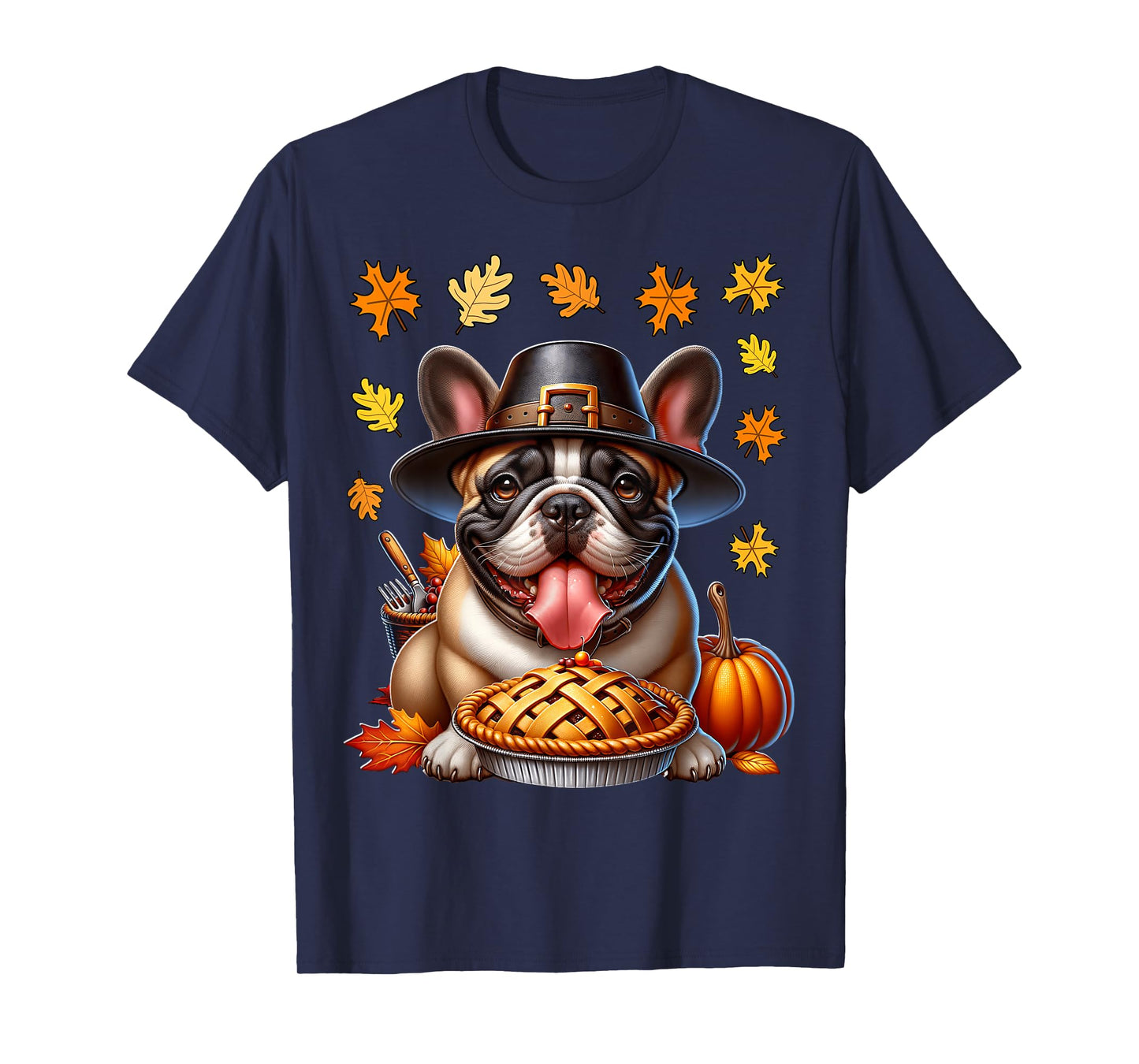 French Bulldog Thanksgiving French Bulldog Thanksgiving T-Shirt