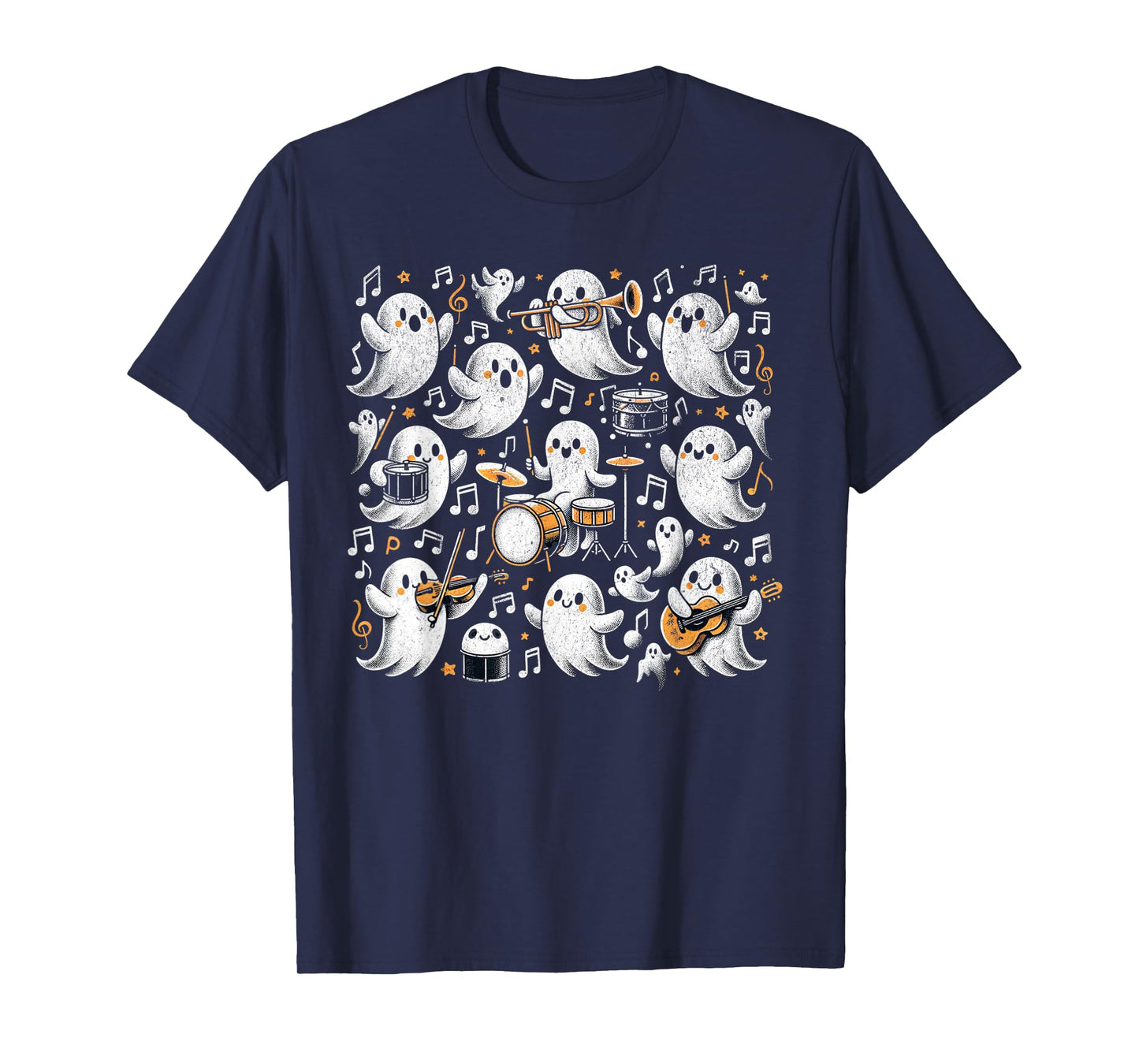 Vintage Music Teacher Halloween Music Teacher Education T-Shirt