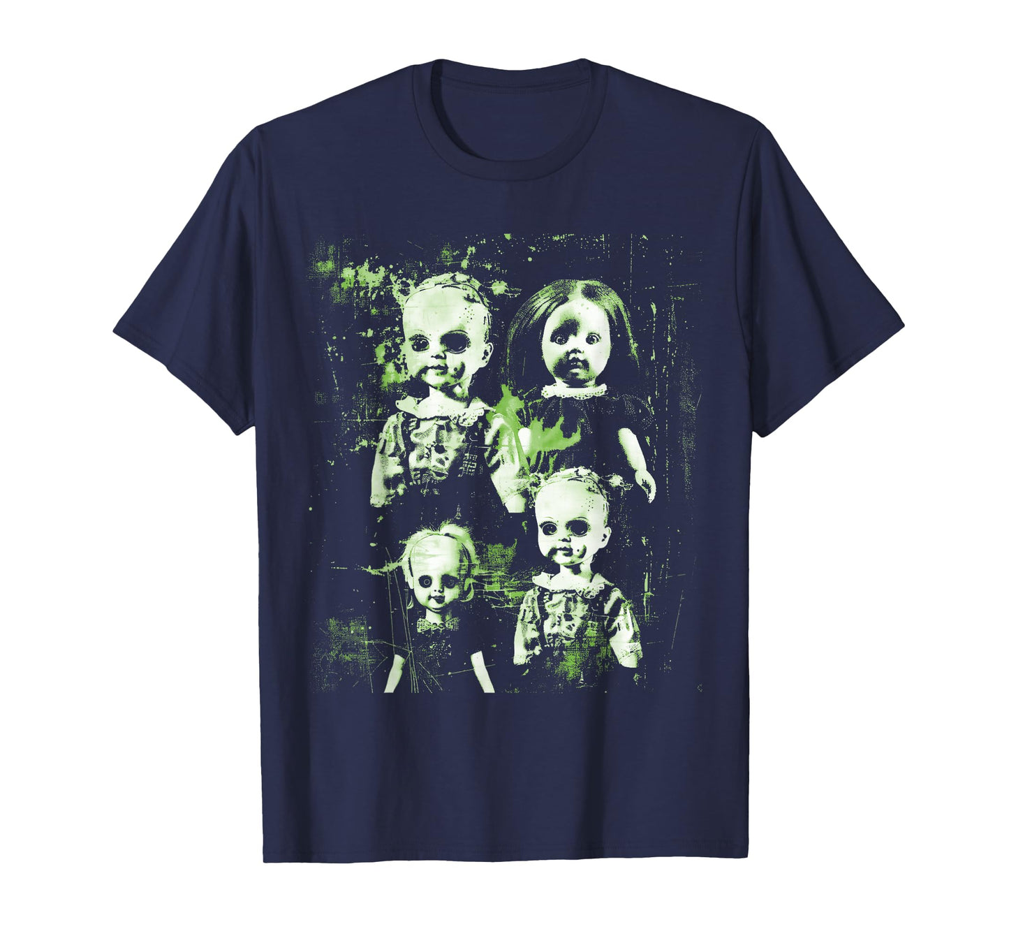 Horror Doll Creepy Cute Haunted Toy Pastel Goth Alt Scary T-Shirt