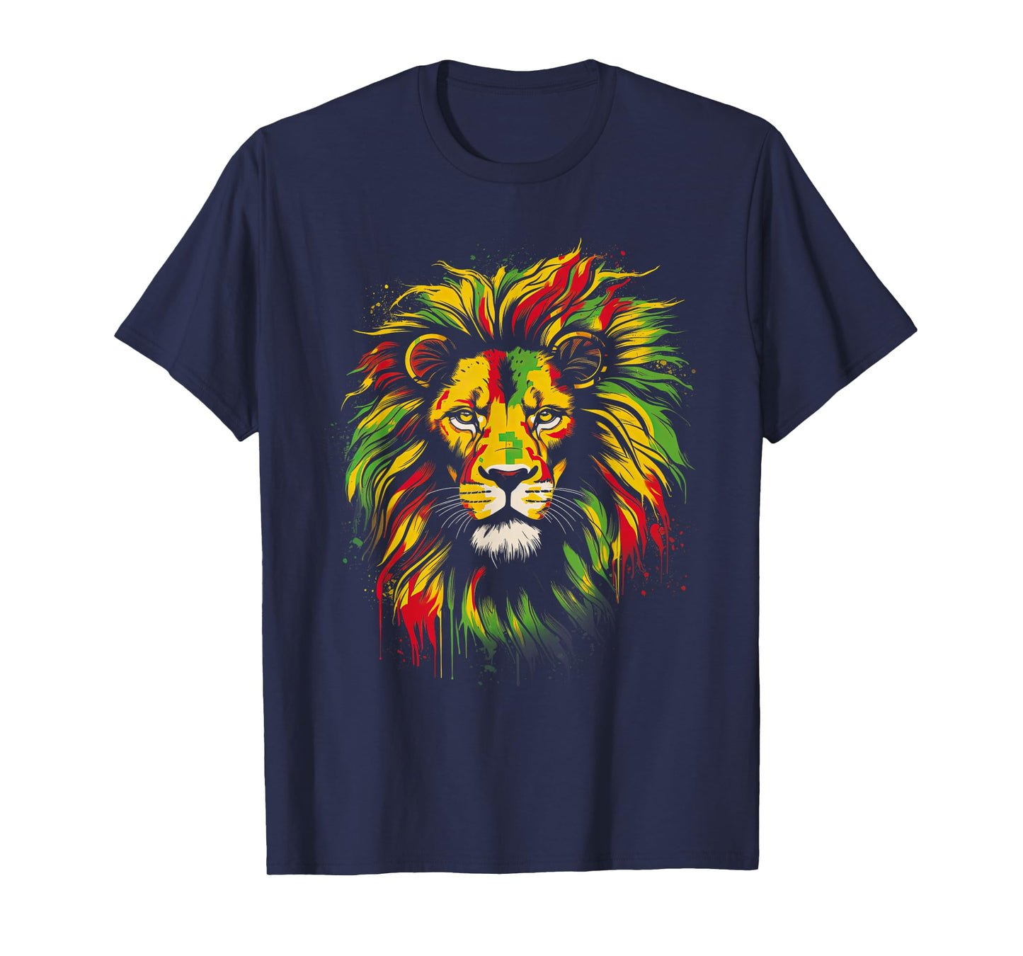 Jamaica Lion Dread locks T-Shirt