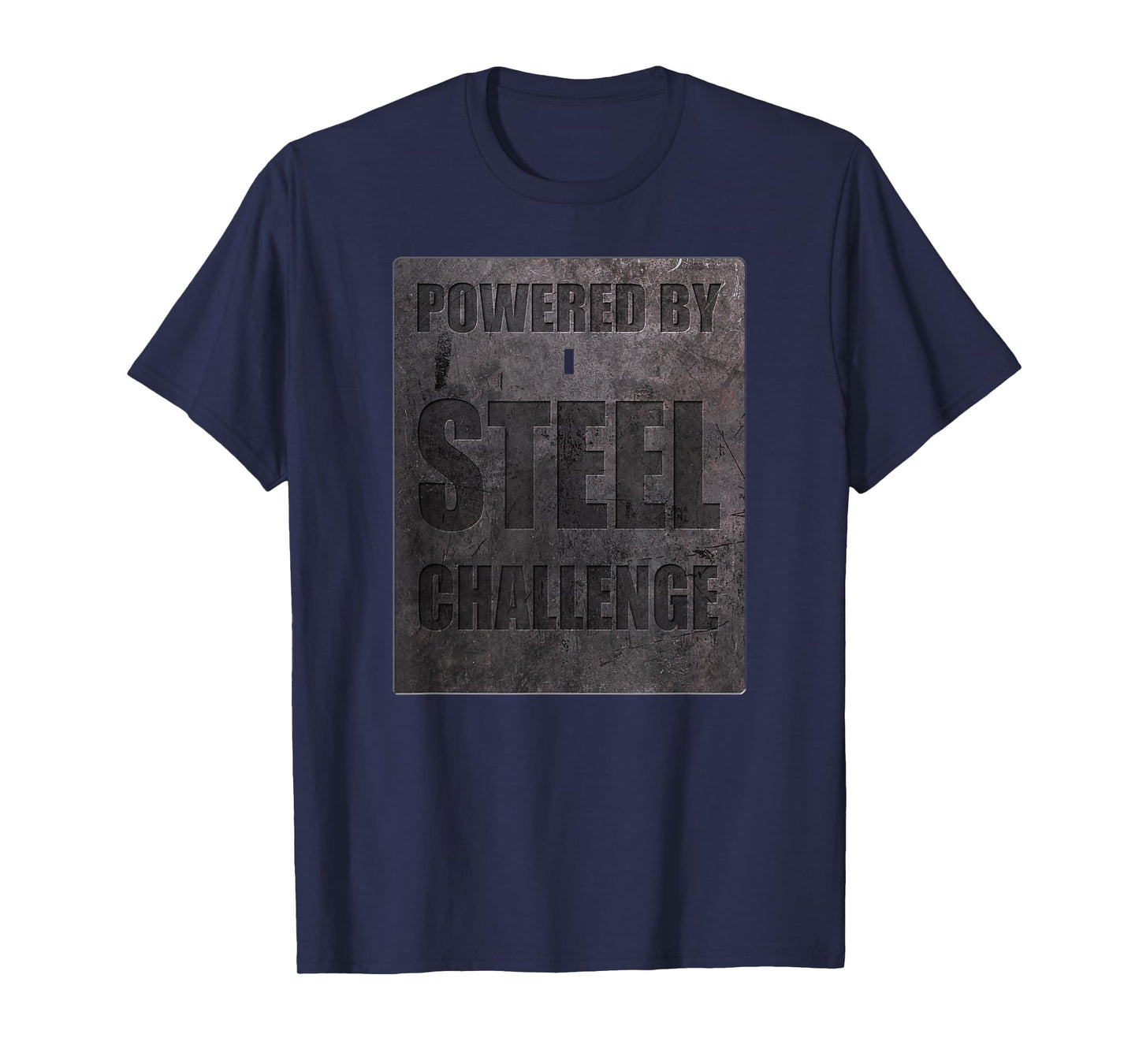 Powered By Steel Challenge - Gun Owner Speed Shooting Sports T-Shirt