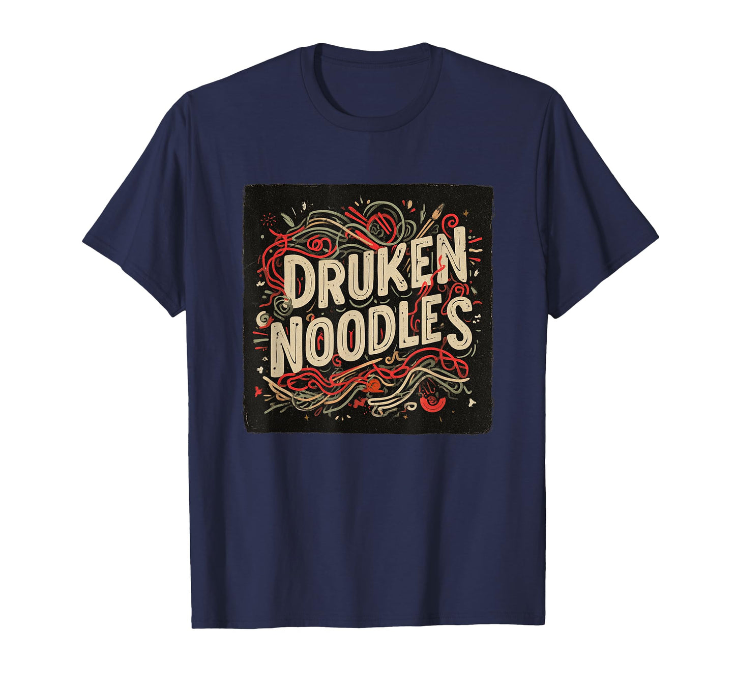 Cool Drunken Noodles Look T-Shirt