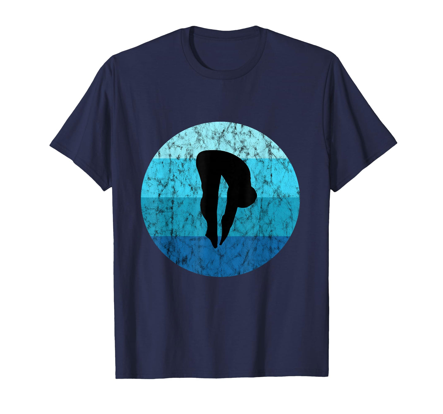 Springboard Diving Cliff Diver Platform Dive Water Diving T-Shirt
