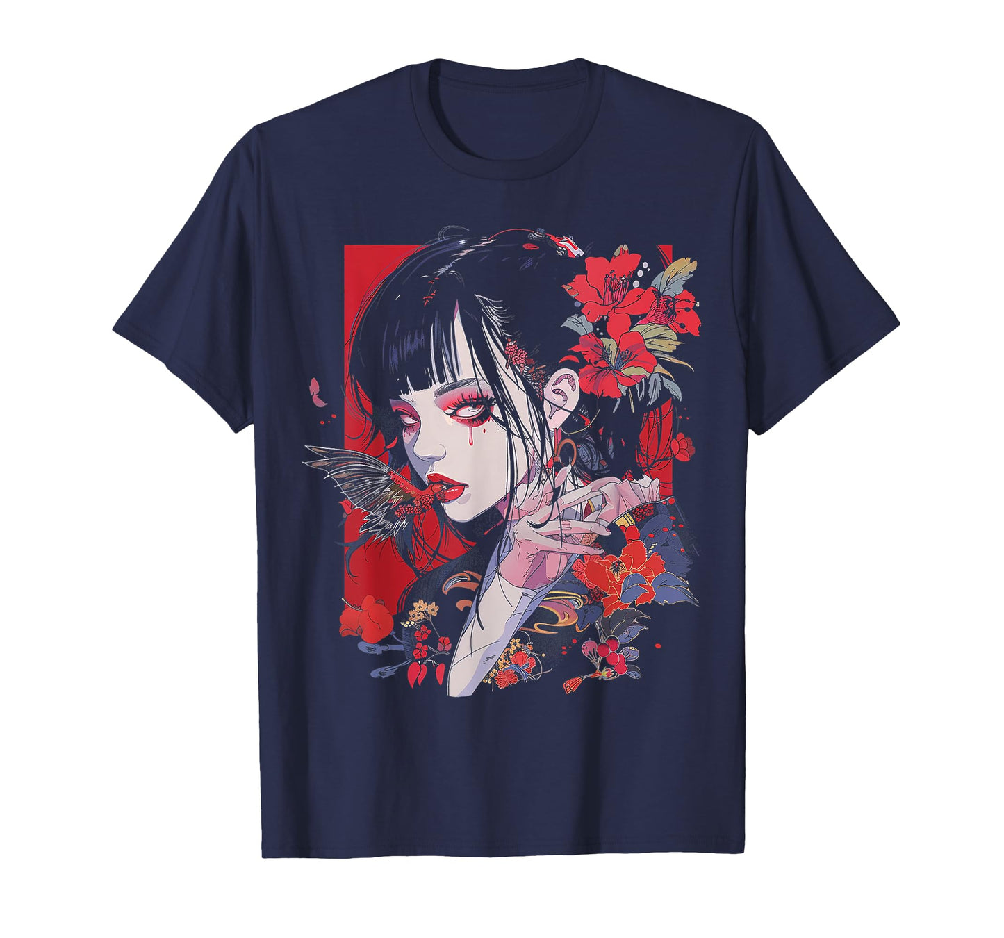 Anime Manga Motif Illustration Anime T-Shirt
