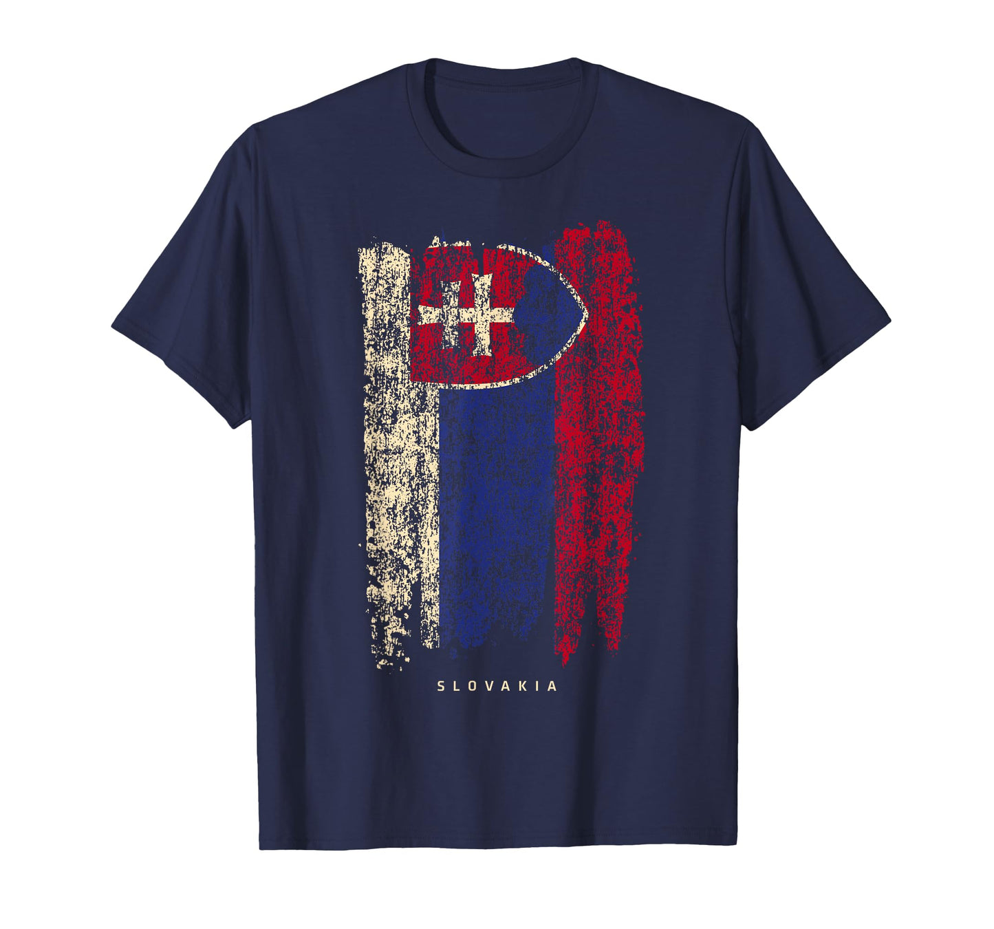 Vintage Slovakia Flag Retro Slovak T-Shirt