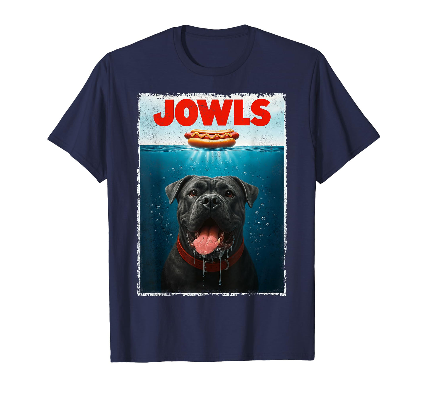 Cane Corso Jowls Italian Mastiff Funny Dog Dad Dog Mom Gifts Men Women Kids T-Shirt