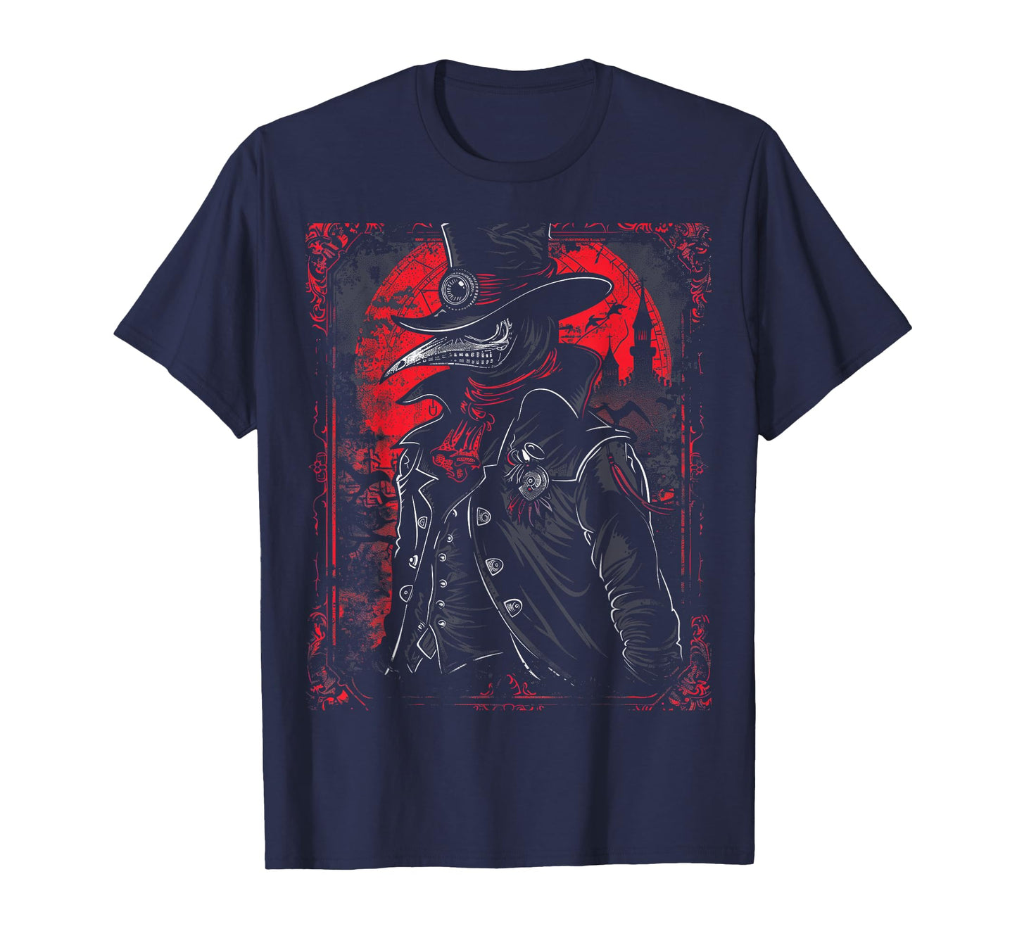 Gothic Art Gothic Plague Doctor Goth Aesthetic T-Shirt