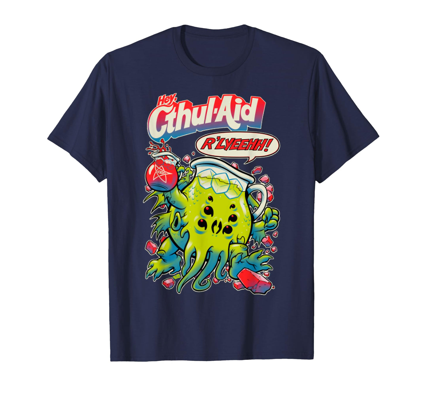 Hey Cool Cthulhu Aid R'LYEEHH! Cthulhu Water T-Shirt