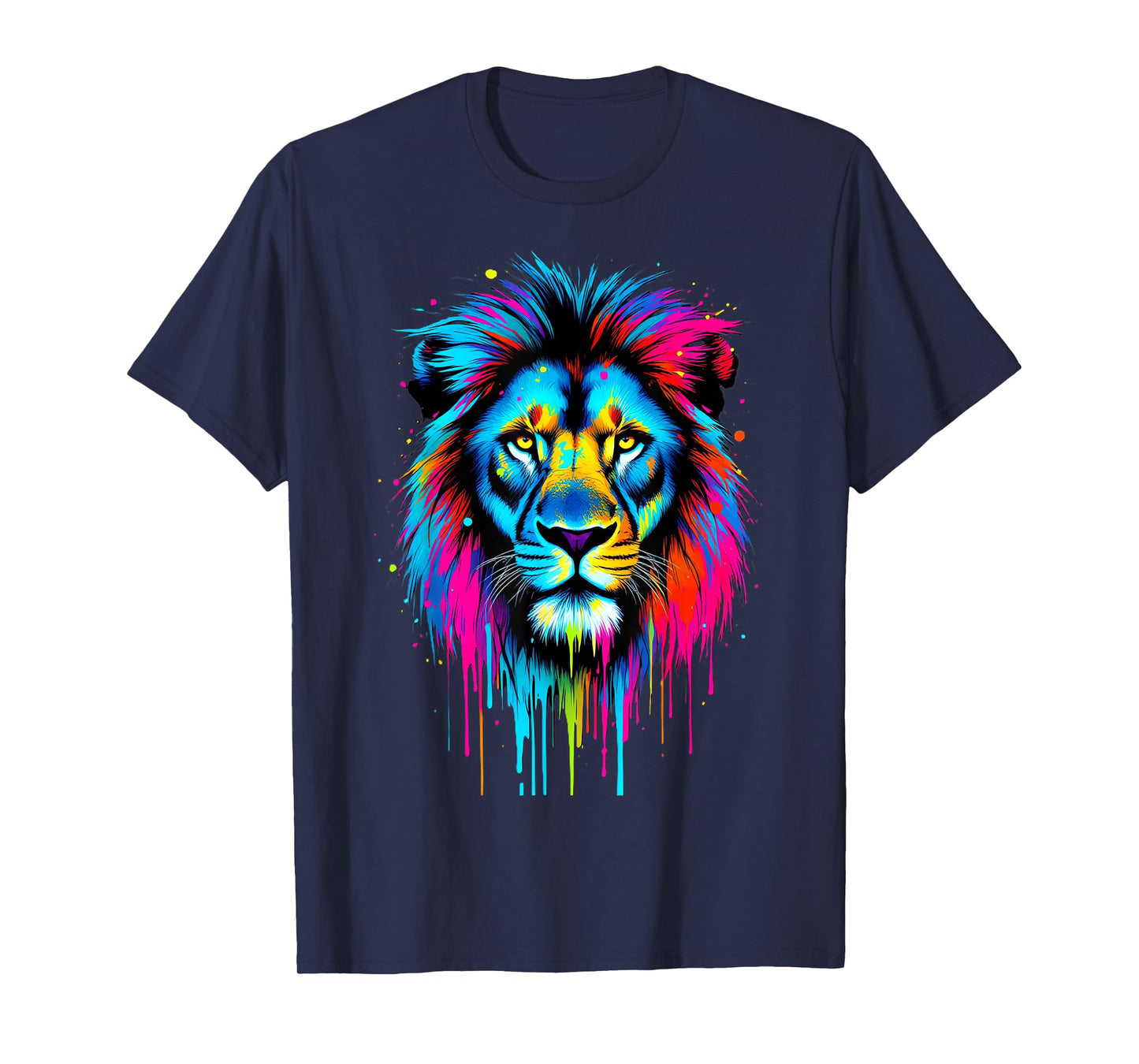 Lion Lover Pop Art Beautiful Lion T-Shirt