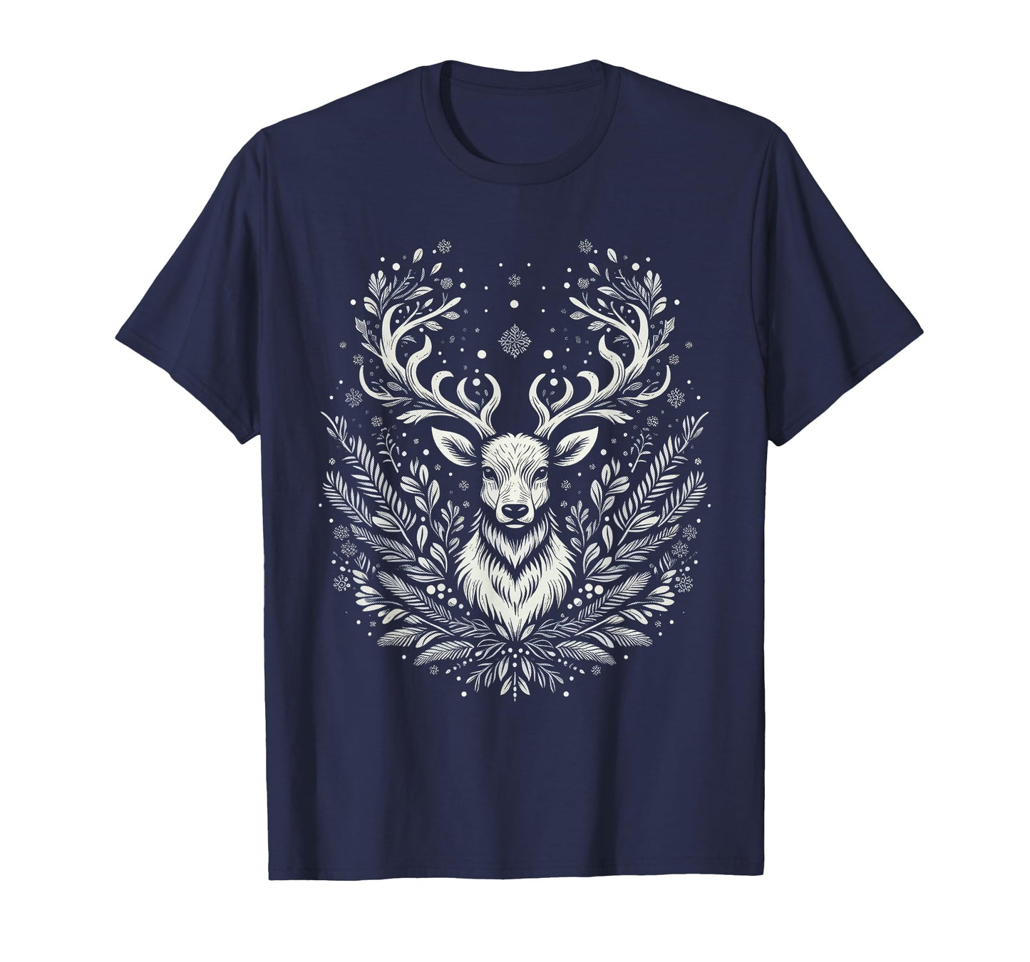 Christmas Reindeer Merry Christmas Xmas Morning Holiday T-Shirt