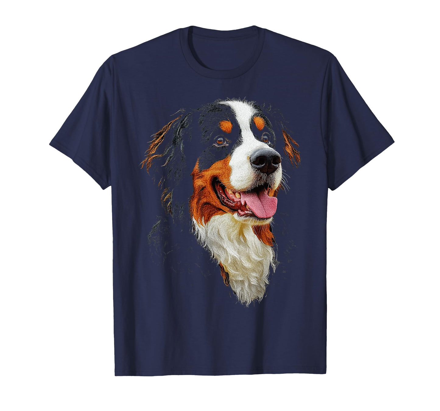 Bernese Mountain Dog Motif Pet Art Bernese Mountain T-Shirt