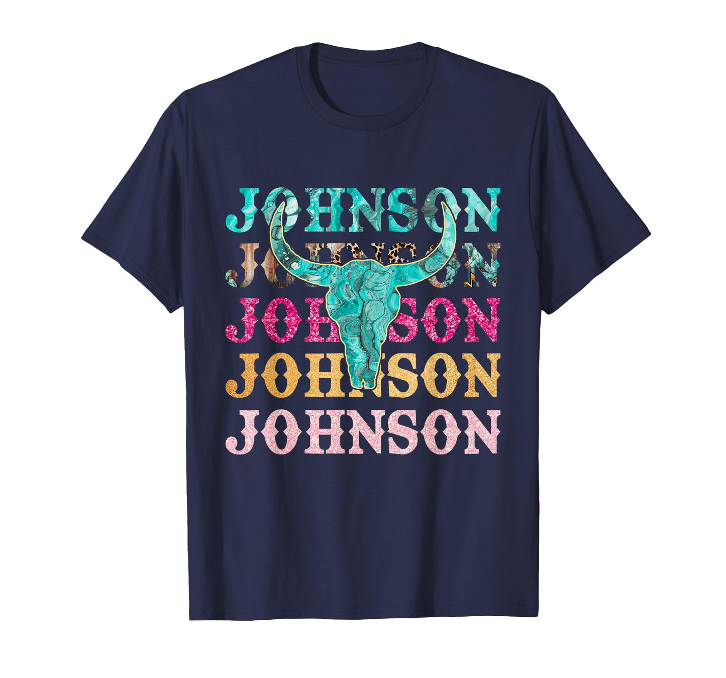 Retro Cojo Johnson Bull Skull Music Country 70s Cowboys Boot T-Shirt
