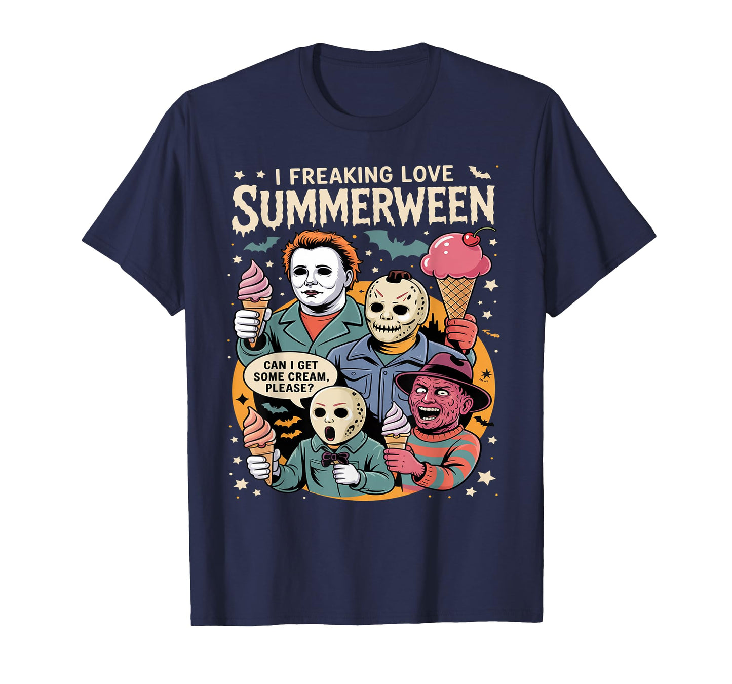 Summerween Spooky Summer summerween party Halloween Summer T-Shirt
