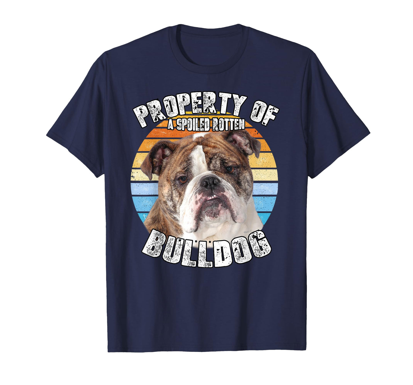 Bulldog Property Of T-Shirt
