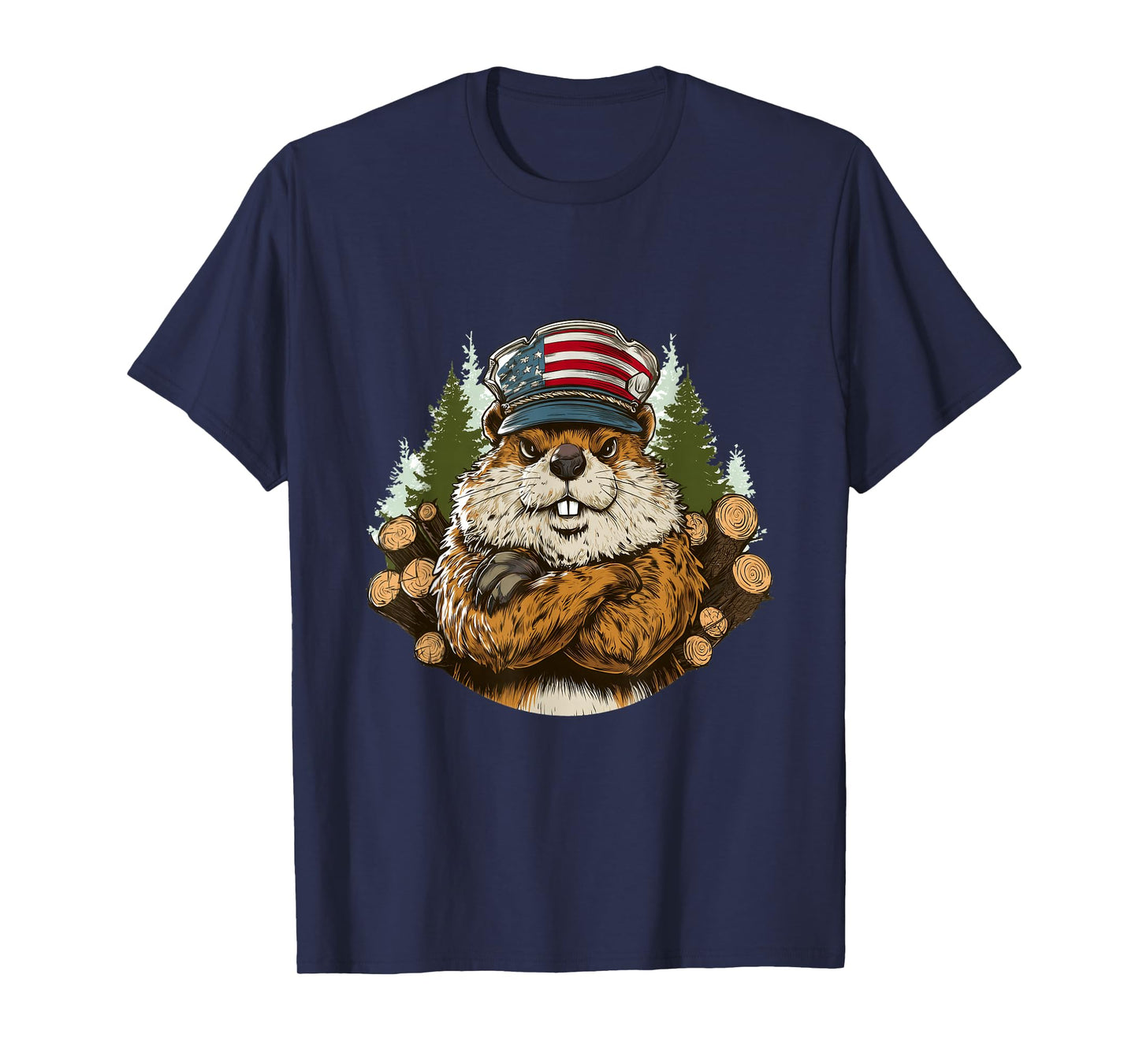 Great Beaver Look Costume T-Shirt