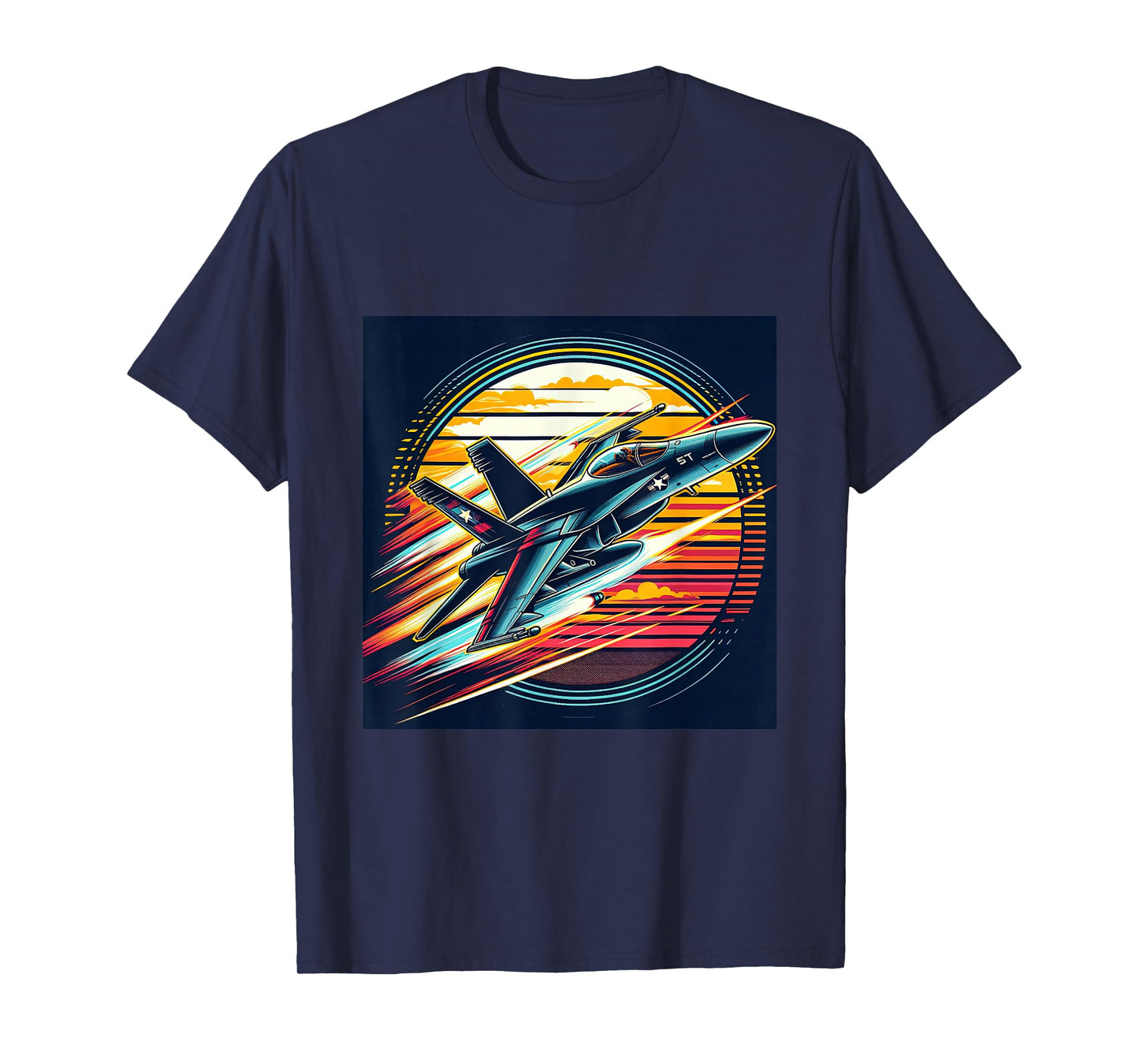 F18 F/A-18 Super Hornet Fighter Jet Naval Aviation Pilot T-Shirt