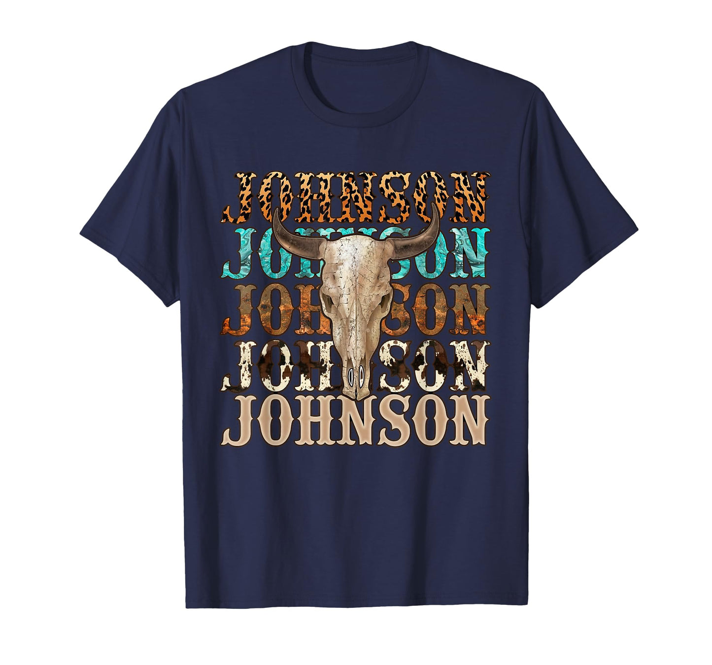 Retro Cojo Johnson Bull Skull Music Country 70s Cowboys Boot T-Shirt