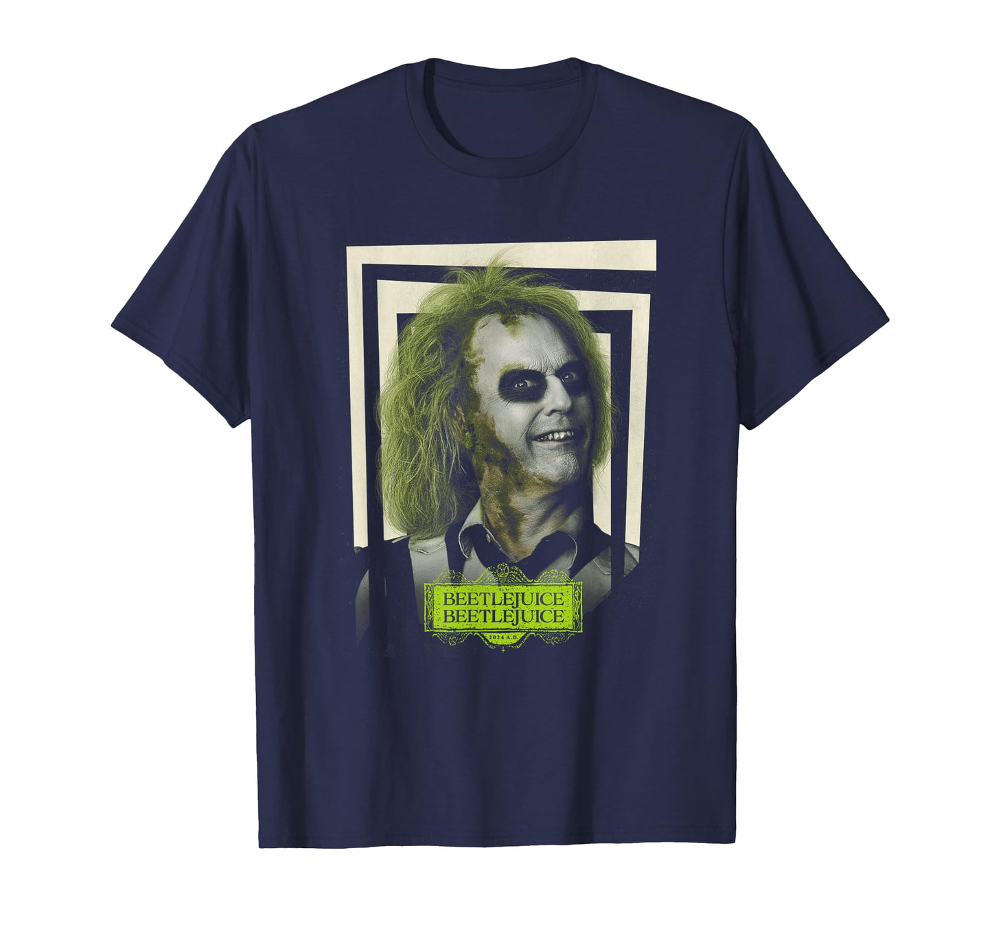 Beetlejuice Ghost with the Most Beetlejuice 2 Movie Poster T-Shirt