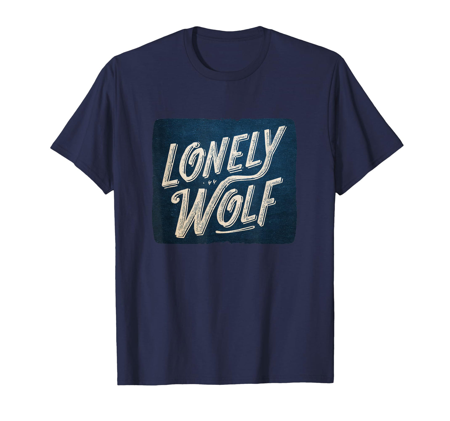Amazing Lonely Wolf Emblem Costume T-Shirt