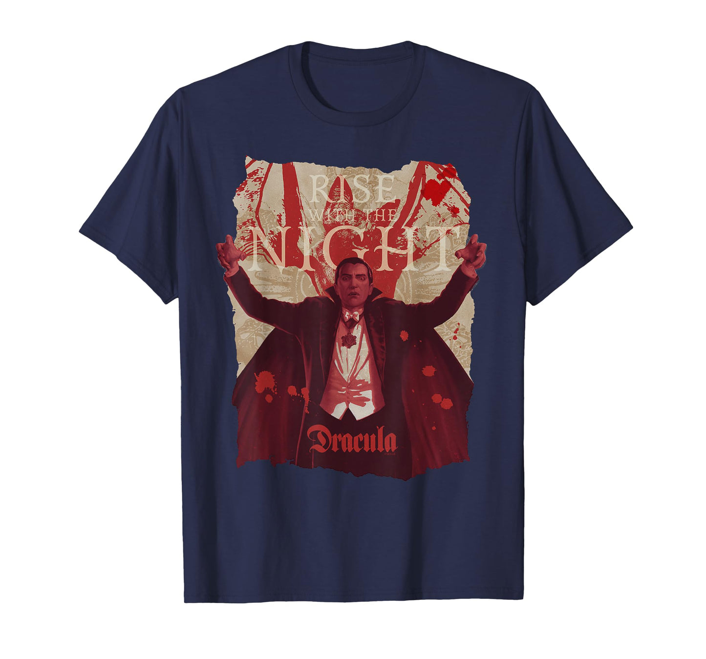 Universal Monsters Dracula Rise With The Night T-Shirt