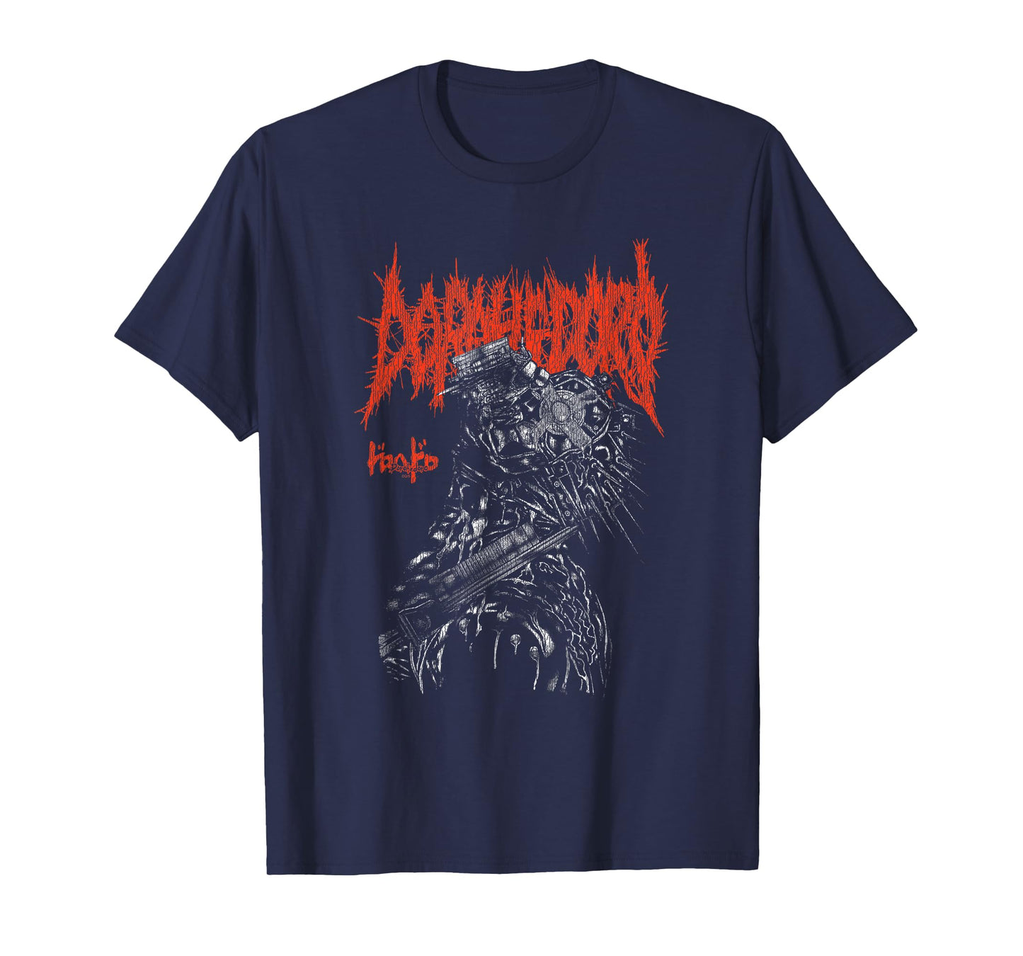 Dorohedoro Extreme Metal Caiman Mask Manga T-Shirt