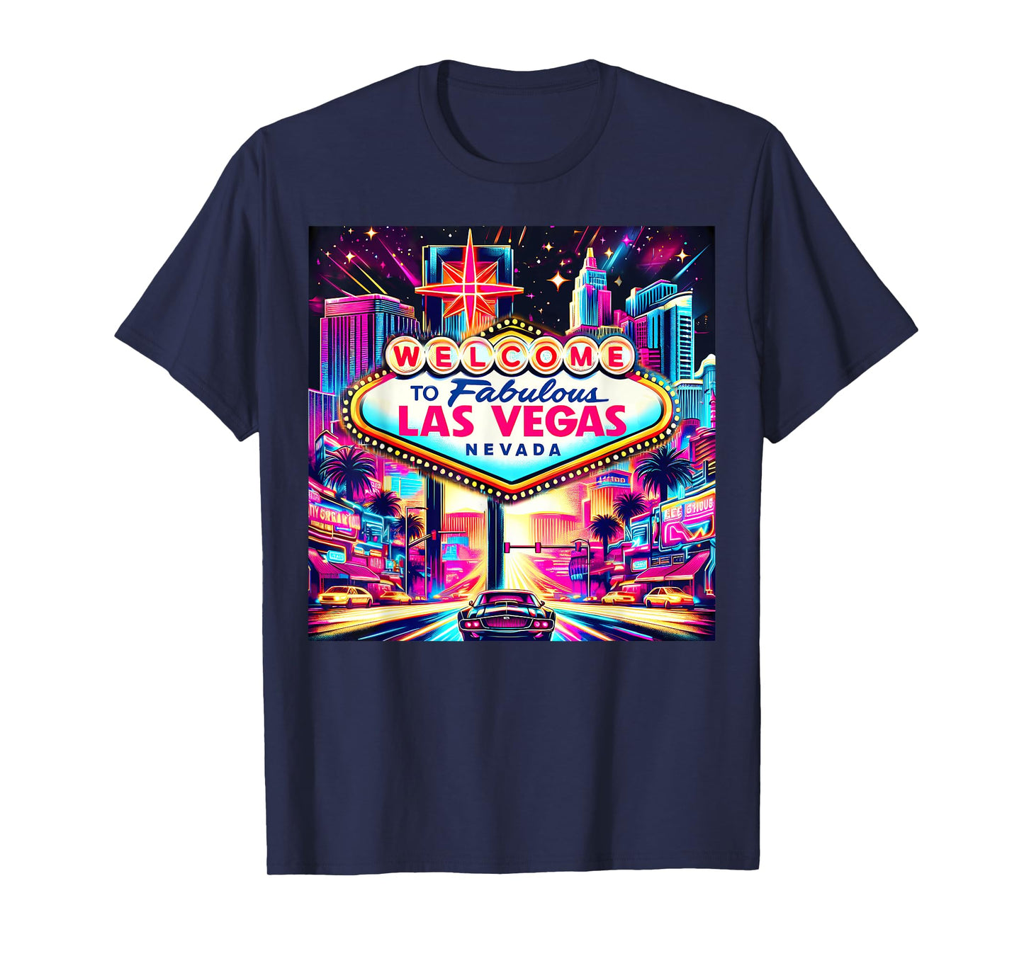 Las Vegas Nevada Design Gifts Men Women Las Vegas Souvenir T-Shirt