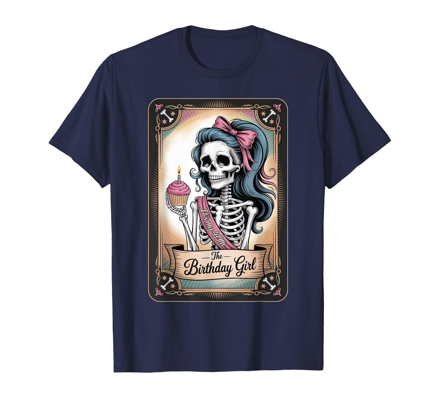 It's My 40th Birthday Tarot Card Funny Skeleton Birthday T-Shirt