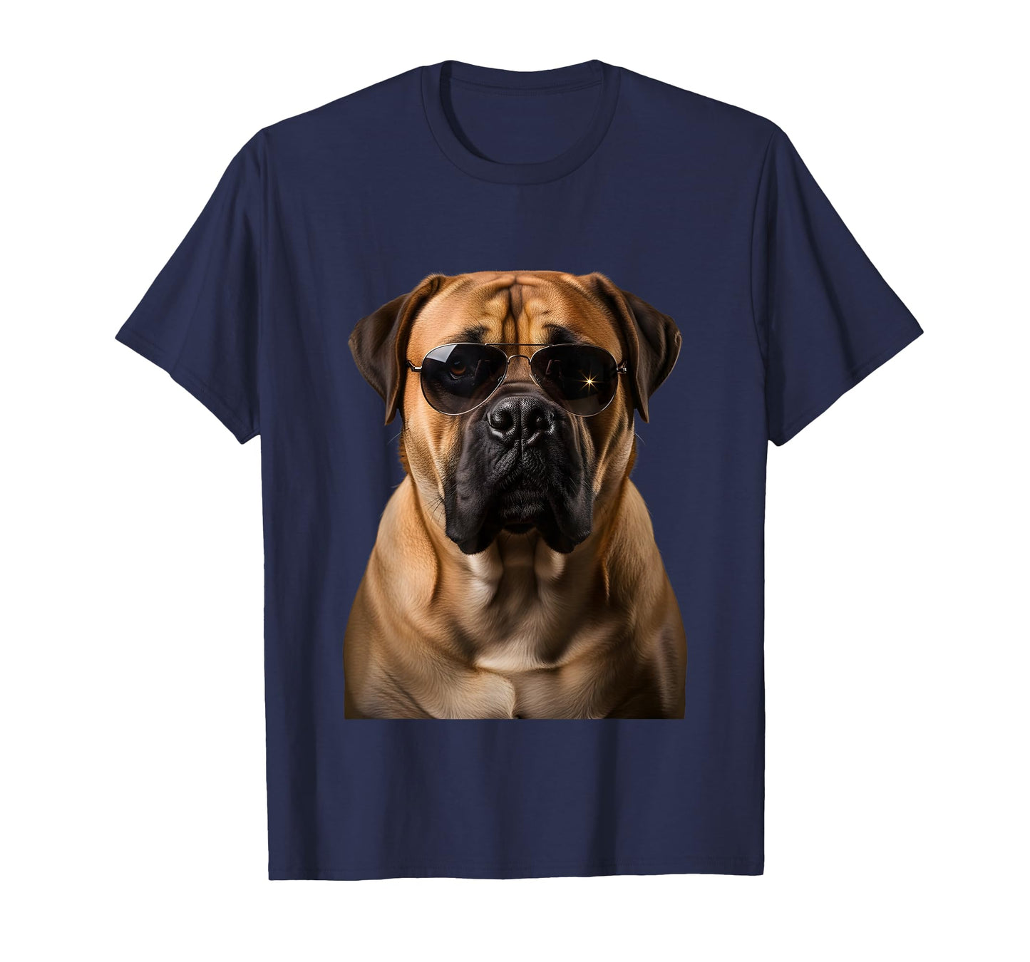Cool Dog Sunglasses Bullmastiff Funny Look T-Shirt