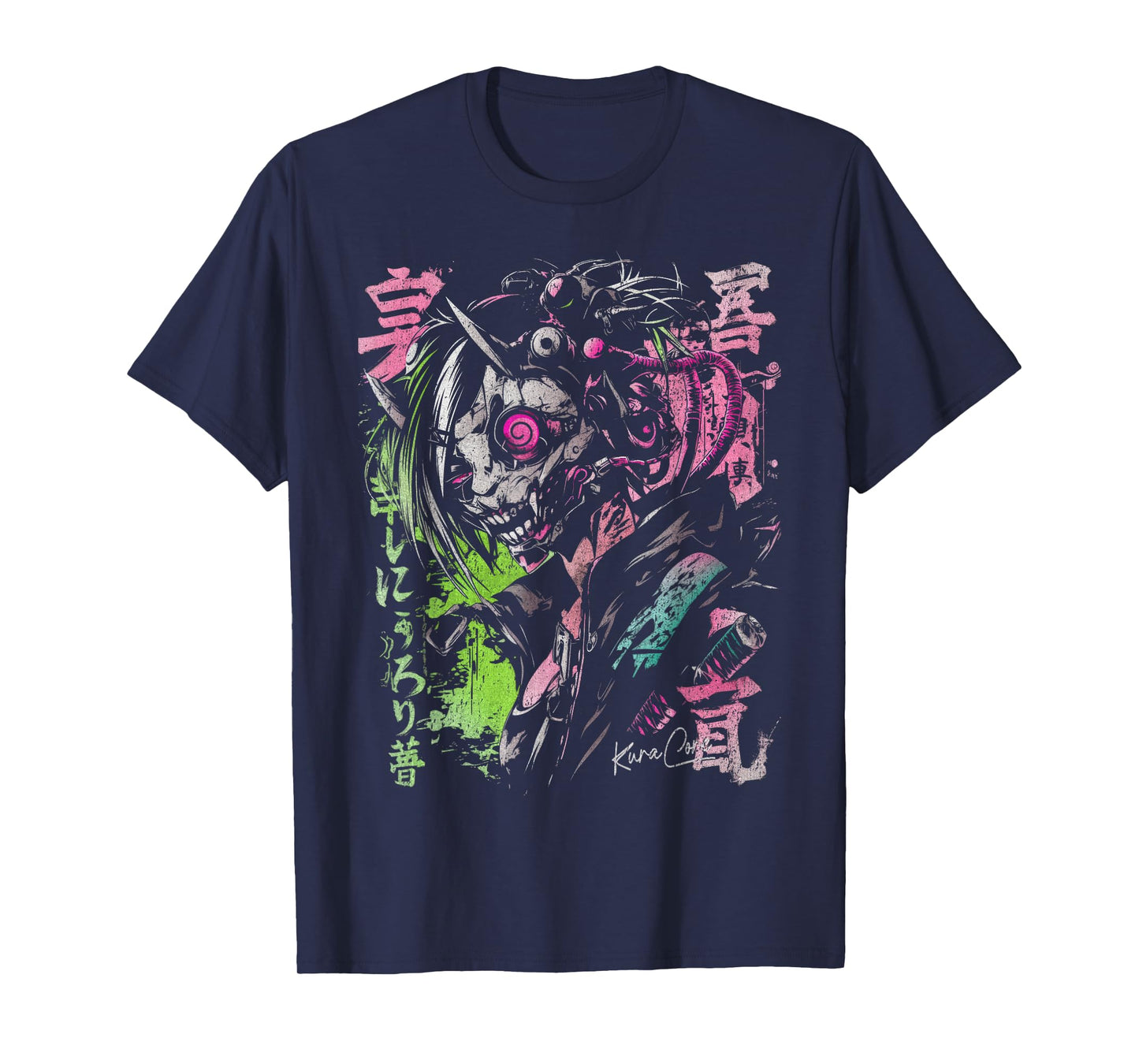 Japanese Streetwear Cyberpunk Y2K Retro Techwear Manga Anime T-Shirt