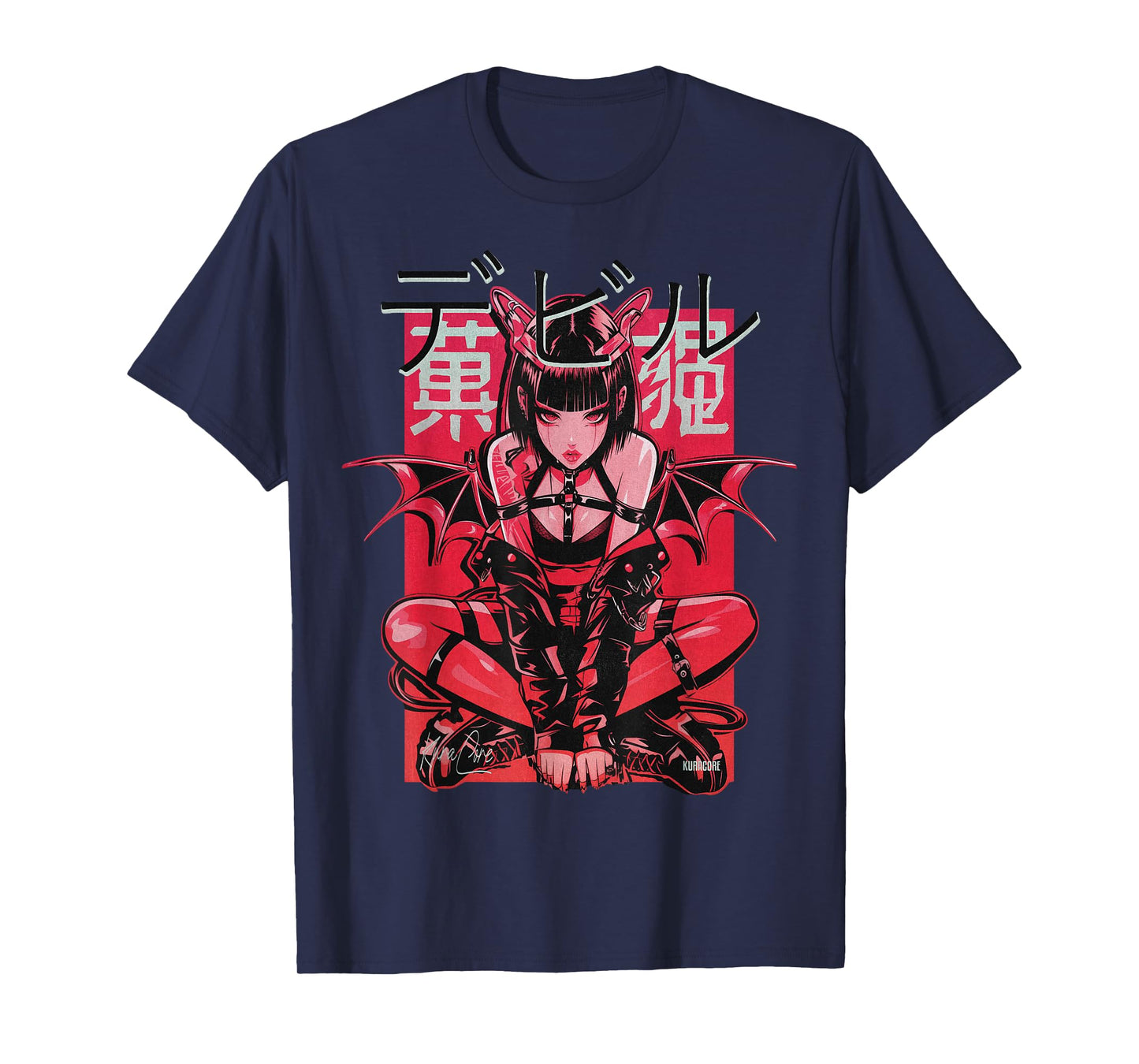 Japan Streetwear Cyberpunk Y2K Techwear Retro Manga Anime T-Shirt
