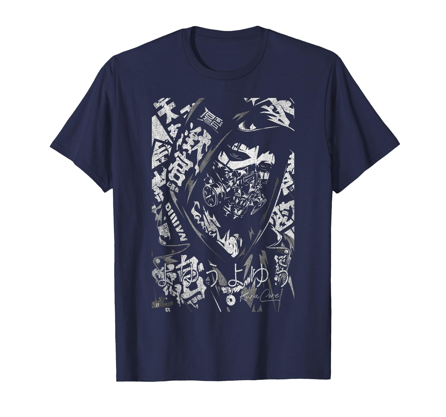 Japanese Streetwear Cyberpunk Y2K Techwear Retro Manga Anime T-Shirt