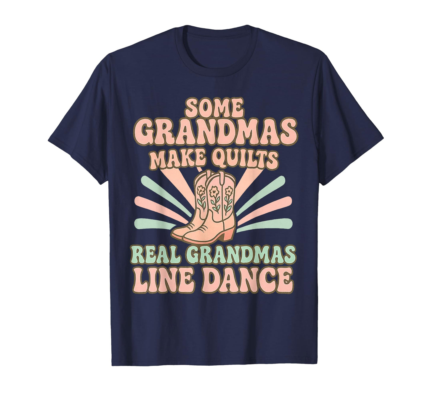 Grandma Line Dancing Dancer Country Music T-Shirt