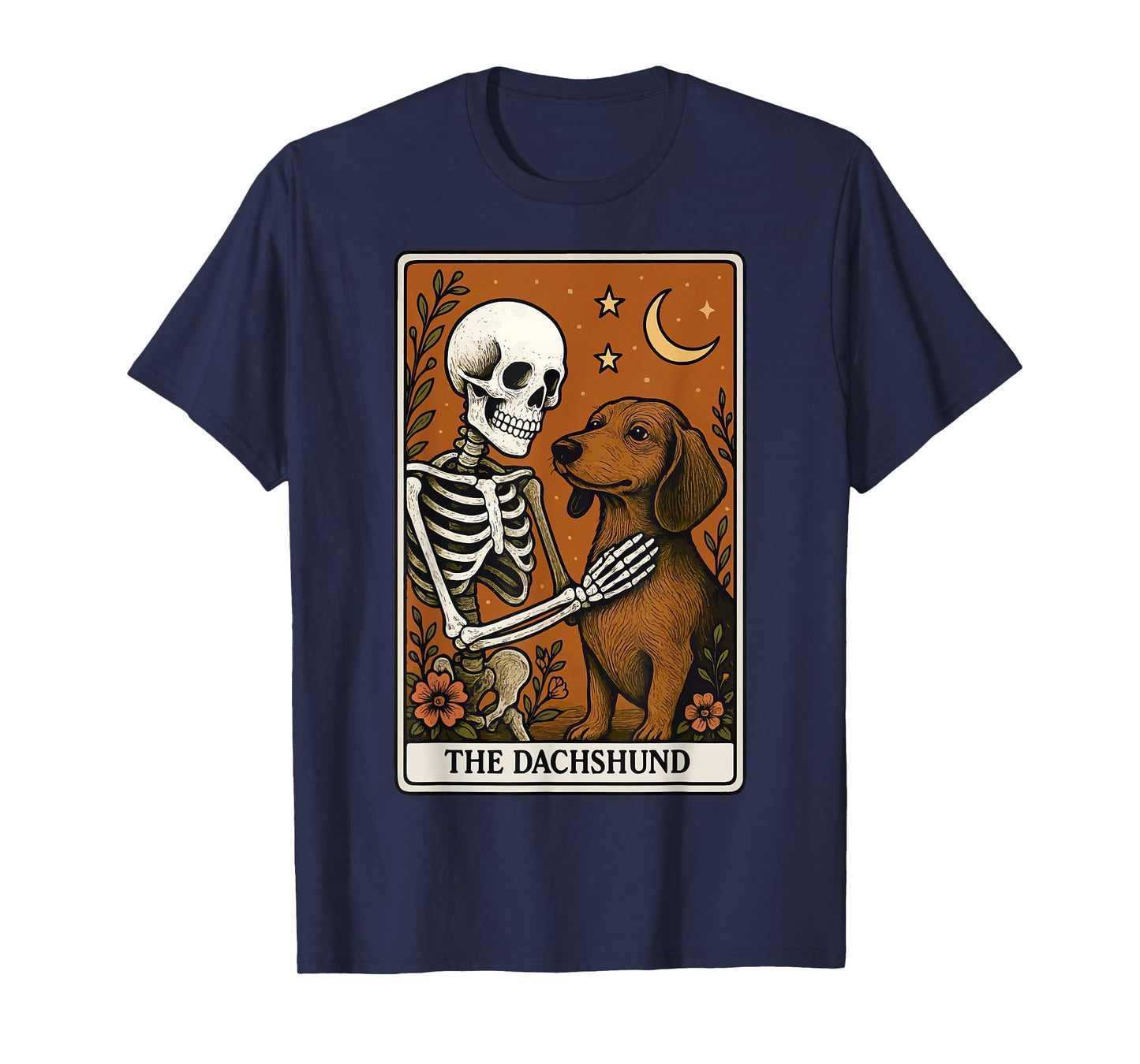 The Dachshund Tarot Card T-Shirt