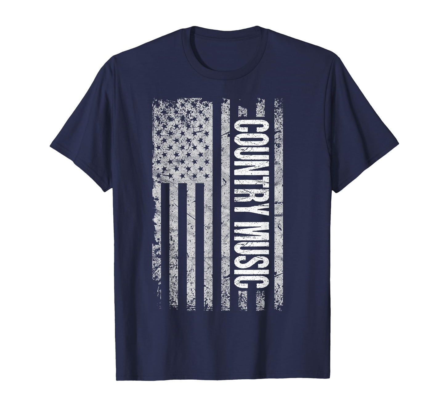 Proud American Flag Country Music Deep South T-Shirt