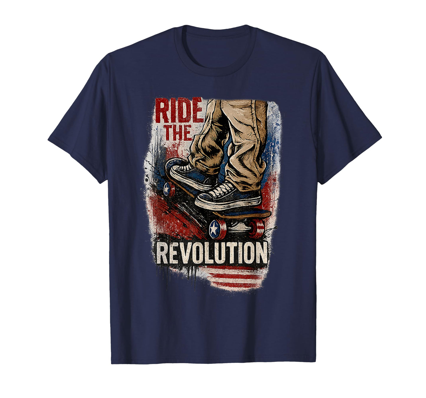 Ride The Revolution Momentum Manifesto Breakaway Culture T-Shirt