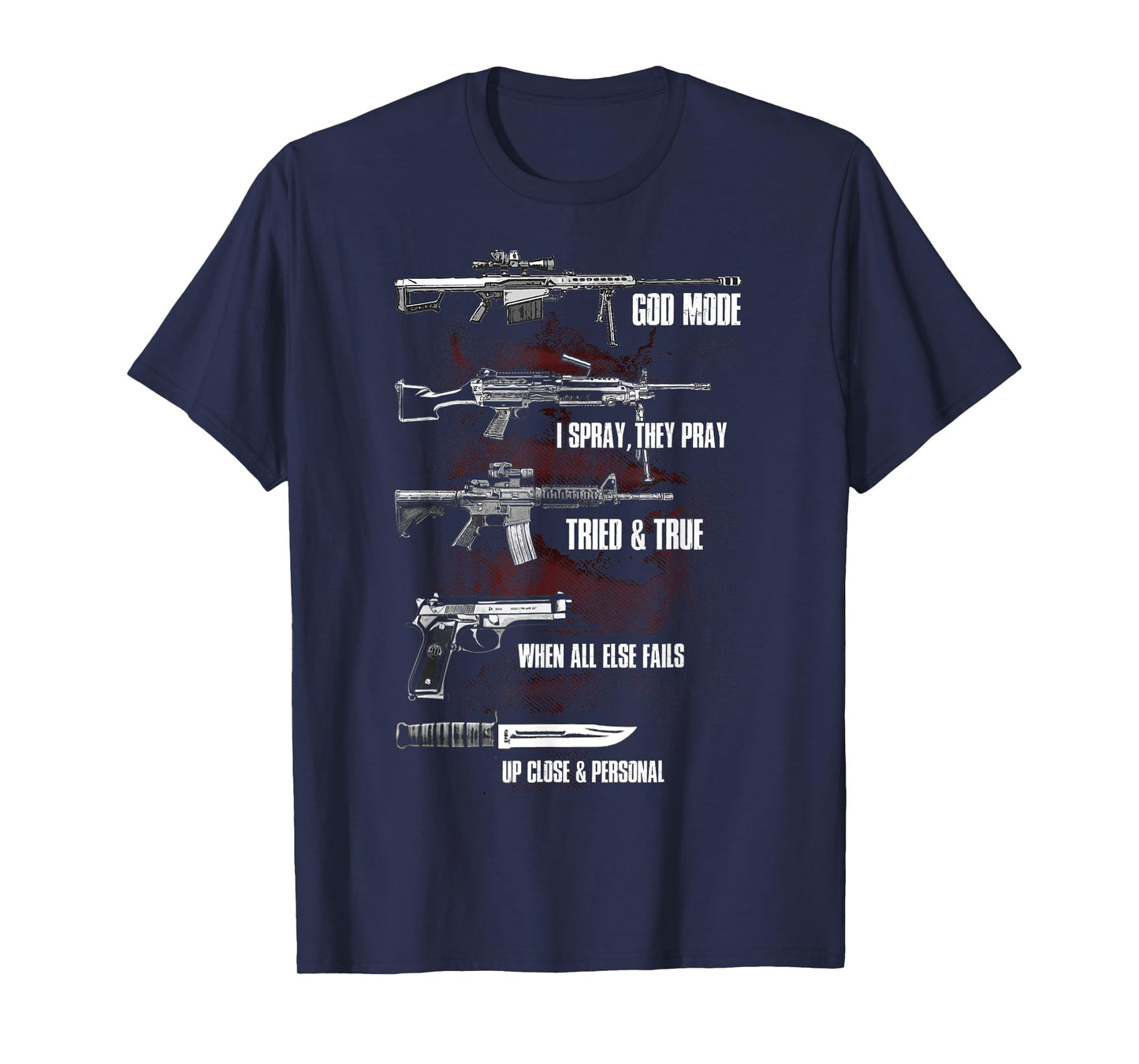 Military Weapon Descriptions T-Shirt